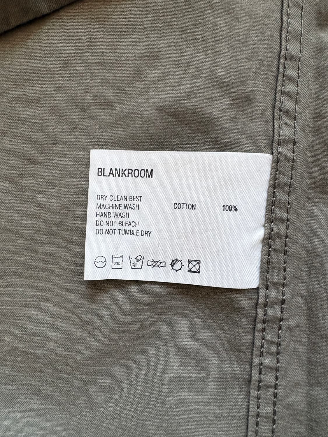 블랭크룸 셔츠 피치드 다잉셔츠 2사이즈 상품이미지2