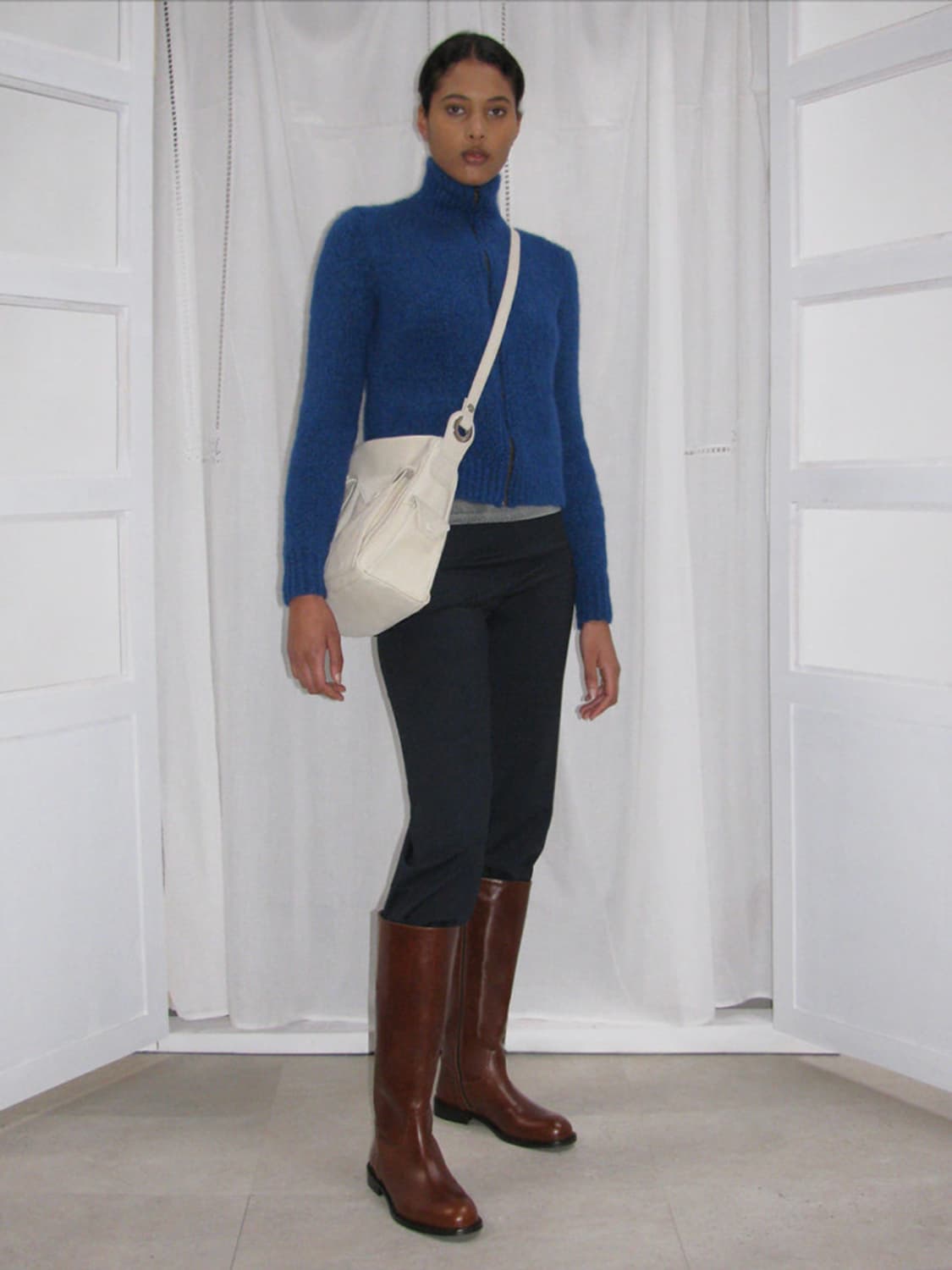 팔로마울 스타디움 니트 집업 M 상품이미지4