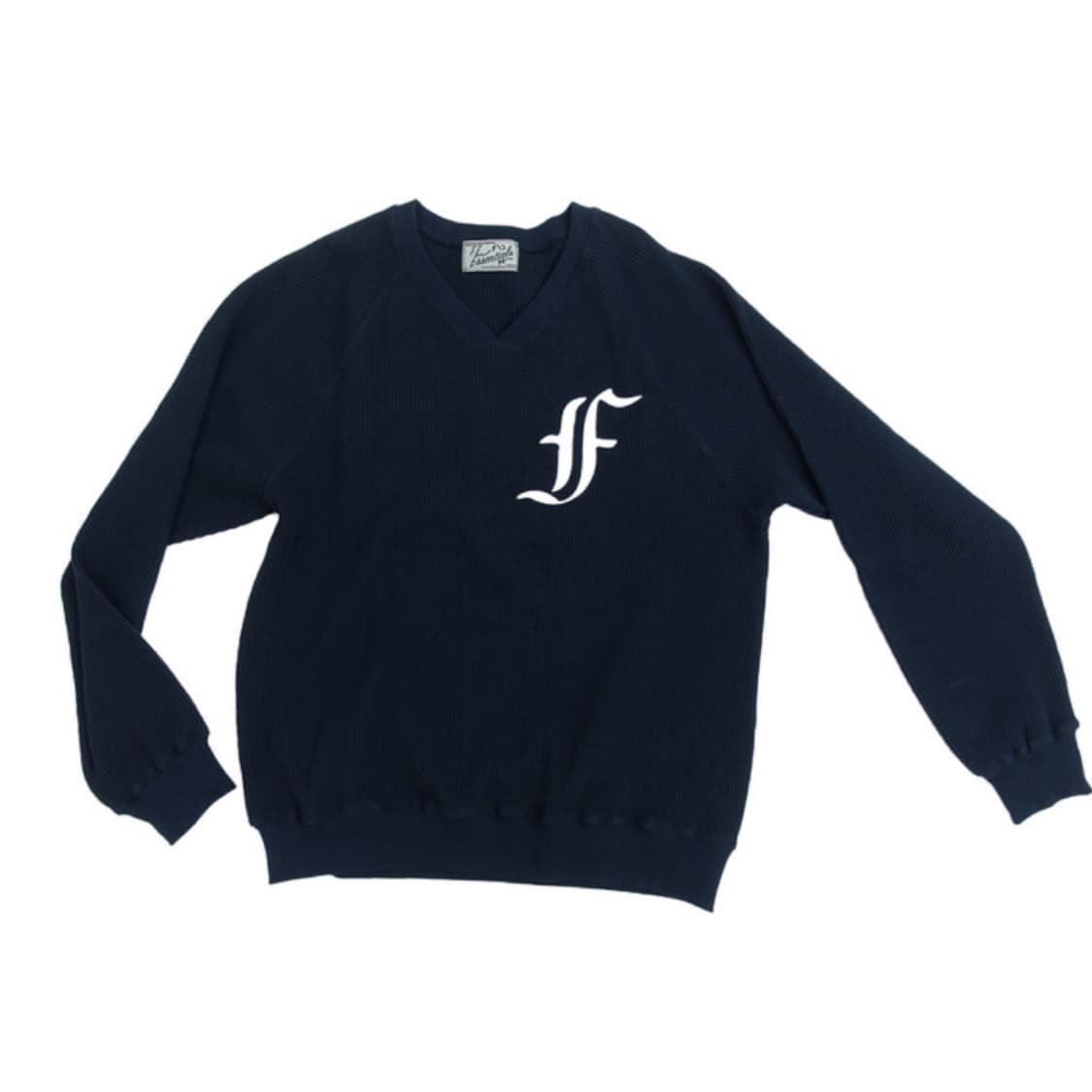 샵페어리 와플 박시 맨투맨 네이비 상품이미지6