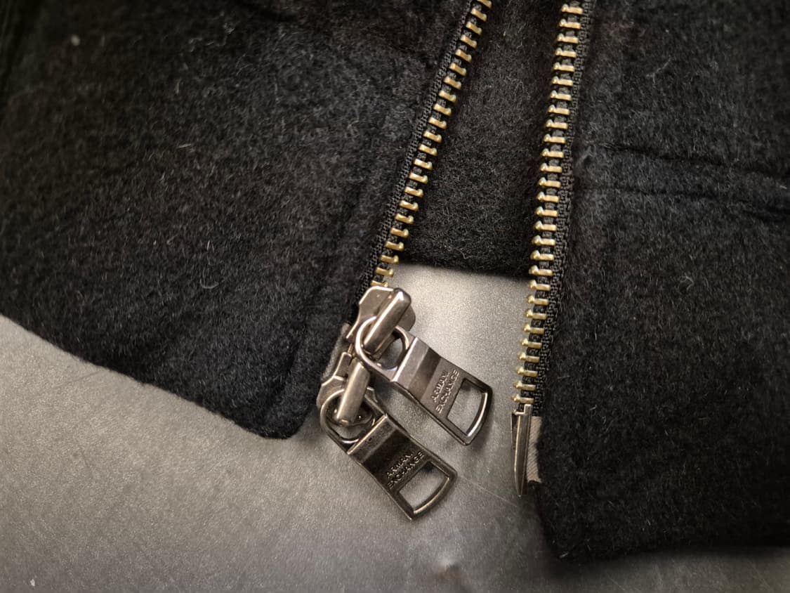 알마니익스체인지 울 블루종 상품이미지6