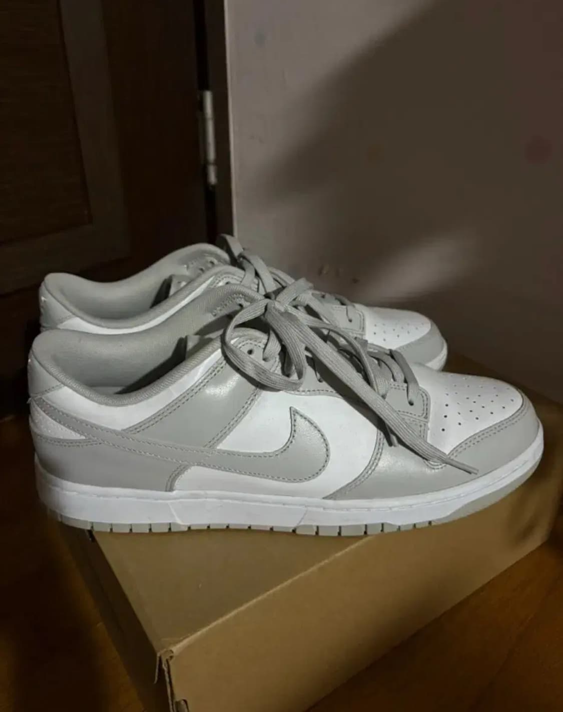 나이키 덩크로우 그레이 포그 300 한번신은 새상품 상품이미지3