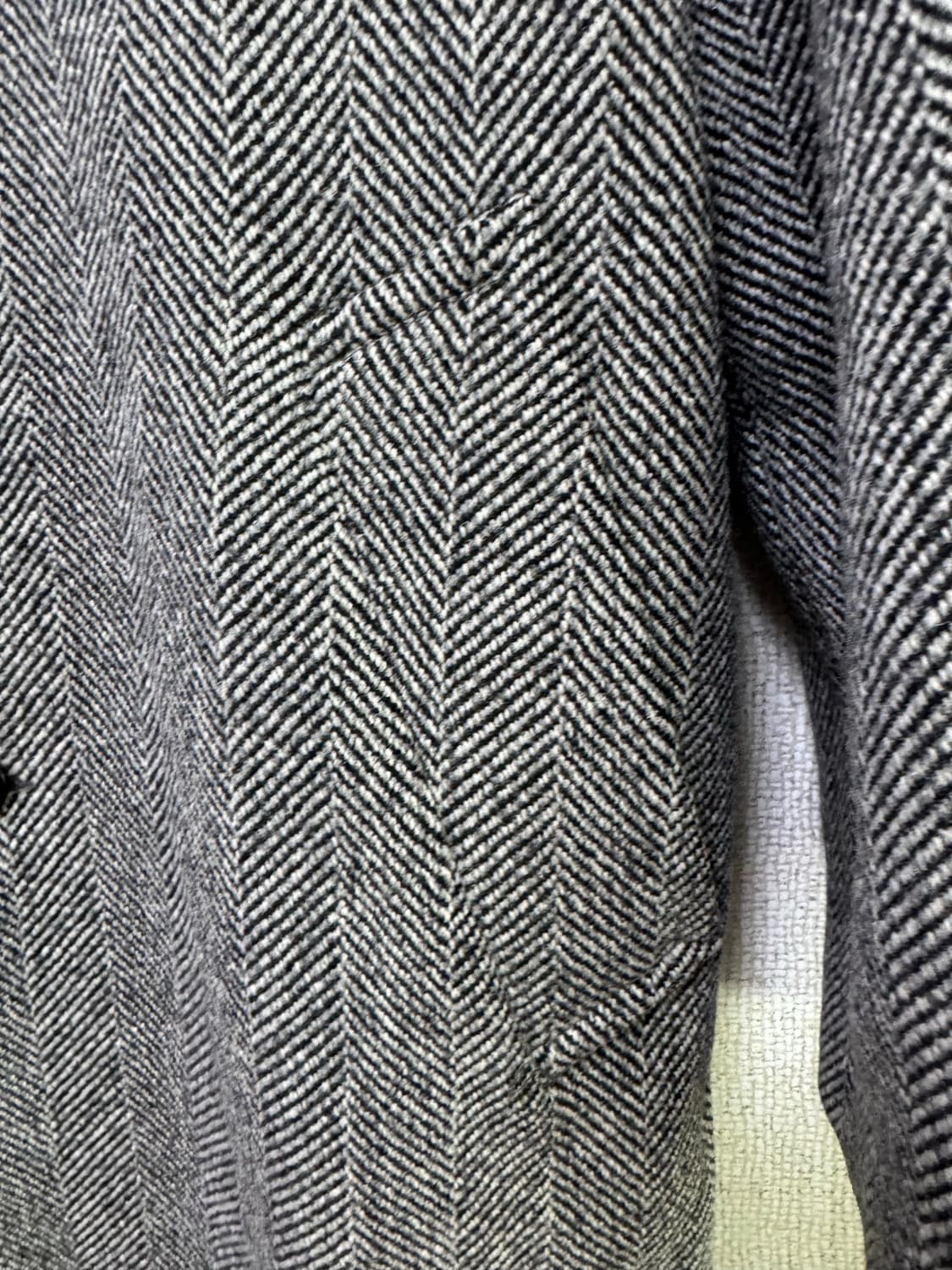 산드로옴므 헤링본 코트(100사이즈 정도) 상품이미지5