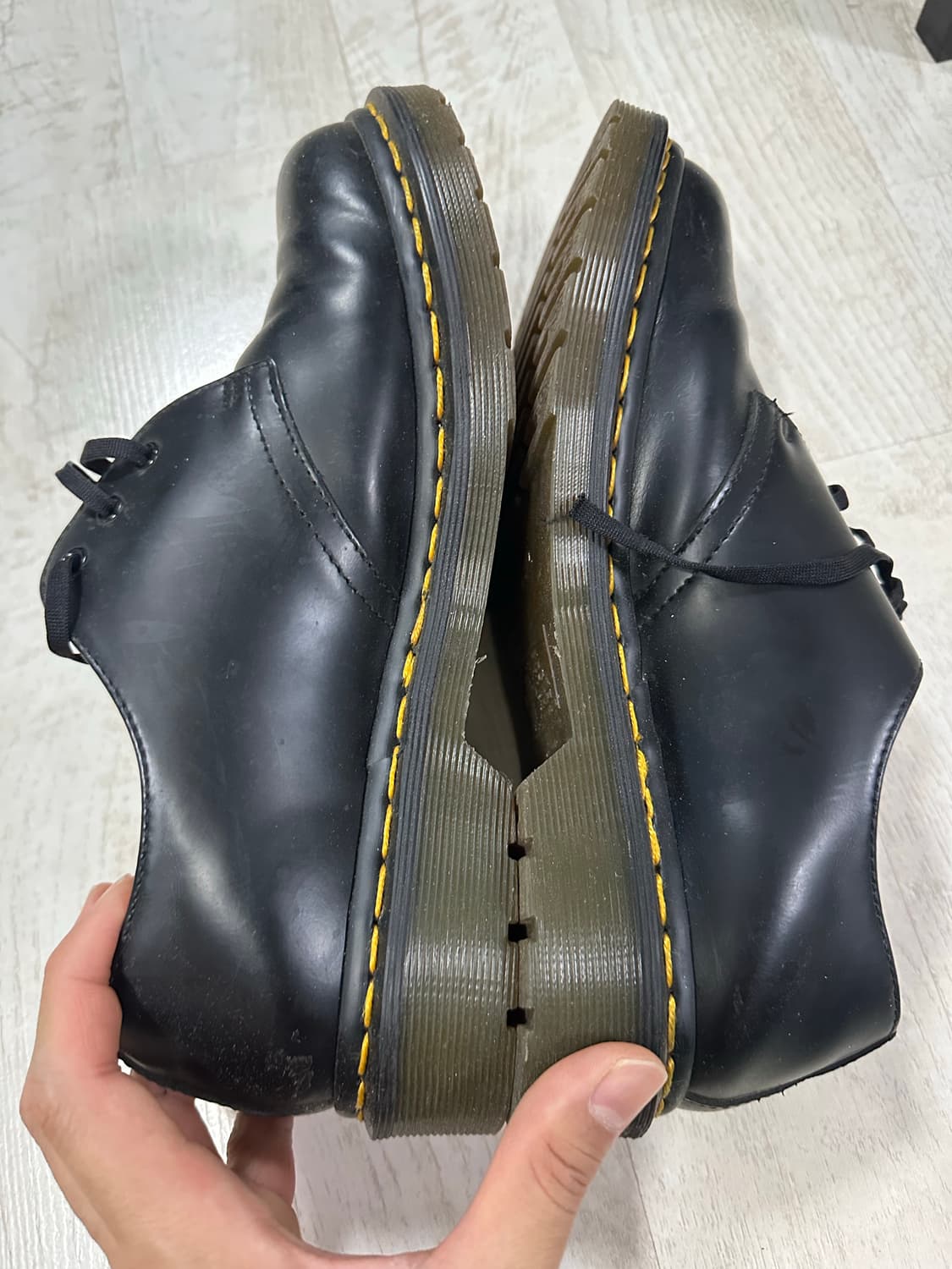 닥터마틴 1461 스무스 블랙 uk6 상품이미지6