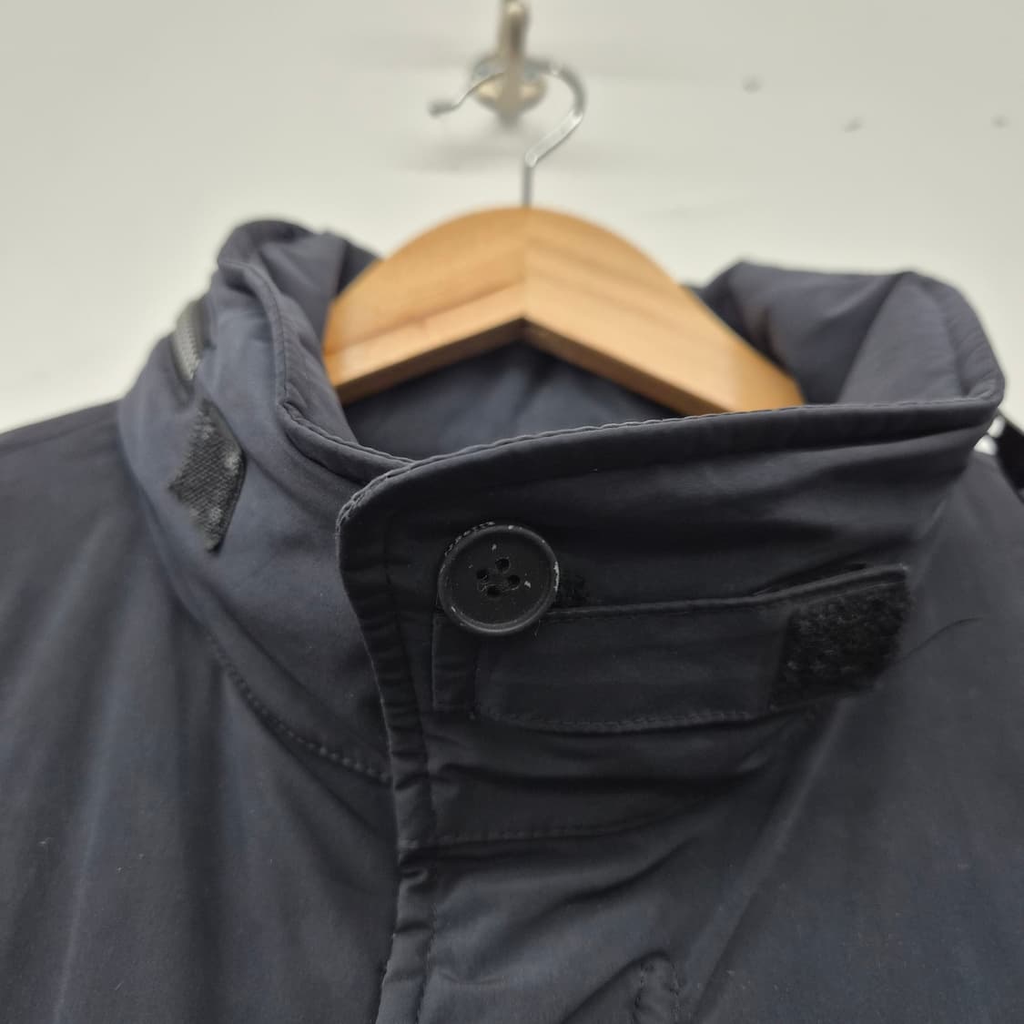 알레그리 블랙 야상 스타일 패딩 남성 M 상품이미지4