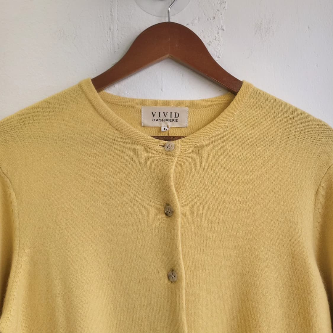 Vivid Cashmere 캐시미어100 가디건 상품이미지3
