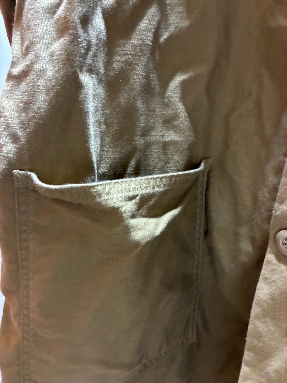 NeedlesS.C. ArmyShirt BackSateen - Mocha 상품이미지9