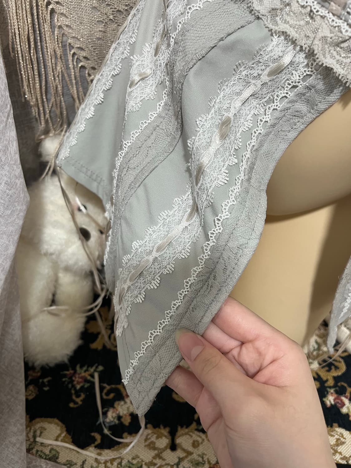 오즈온 페어리 펑크 갸루 고딕 고스 로리타 미사깔 코르셋 상품이미지3