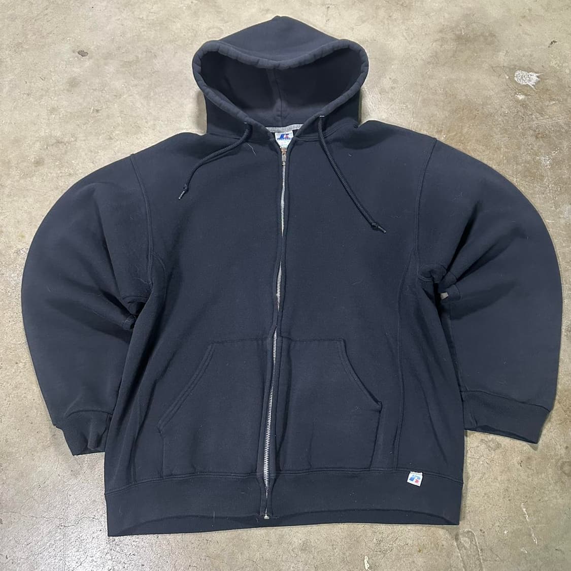 러셀 애슬레틱 빈티지 후드 집업 상품이미지1