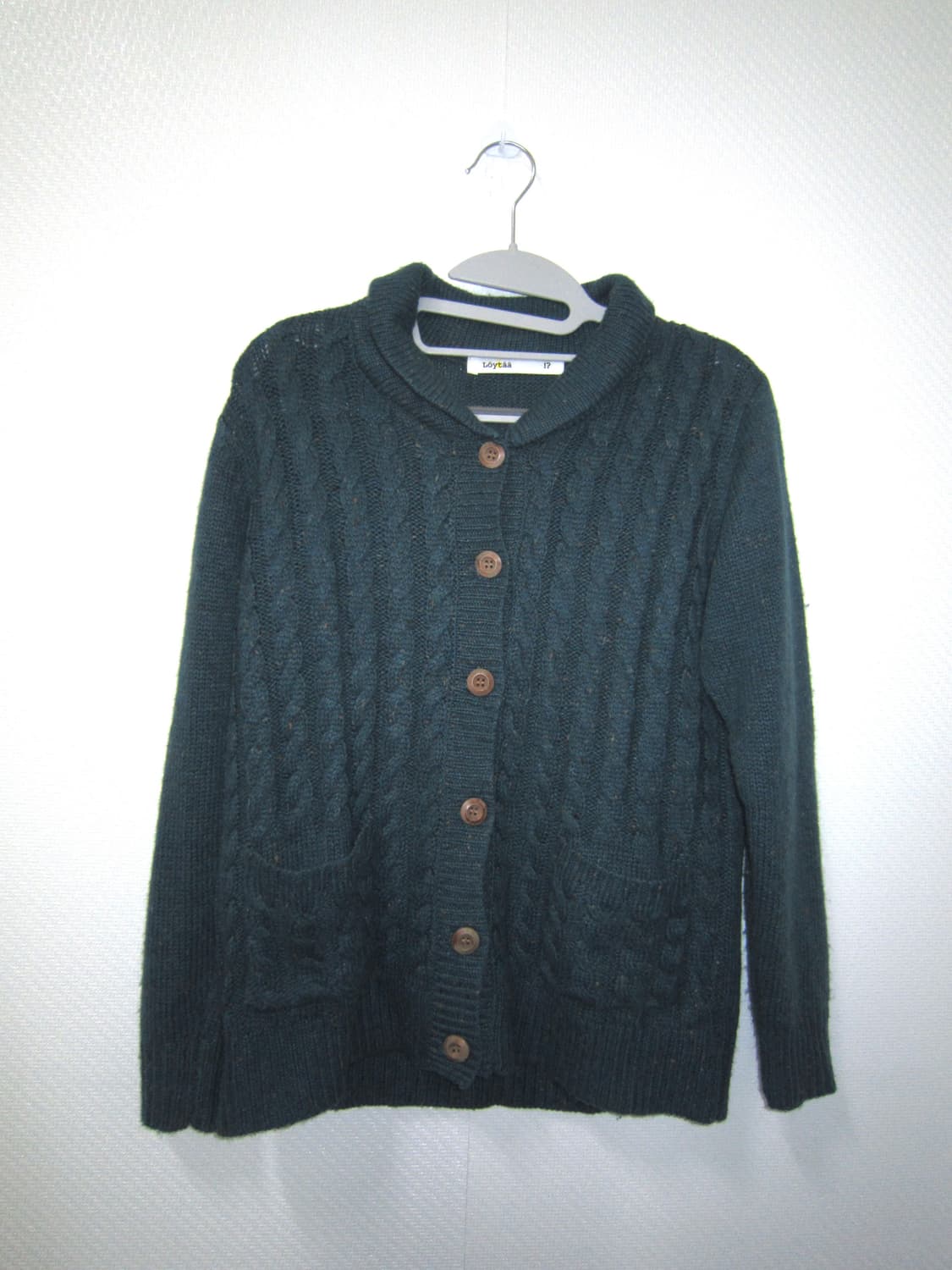 vinatge blue green knit cardigan 상품이미지1