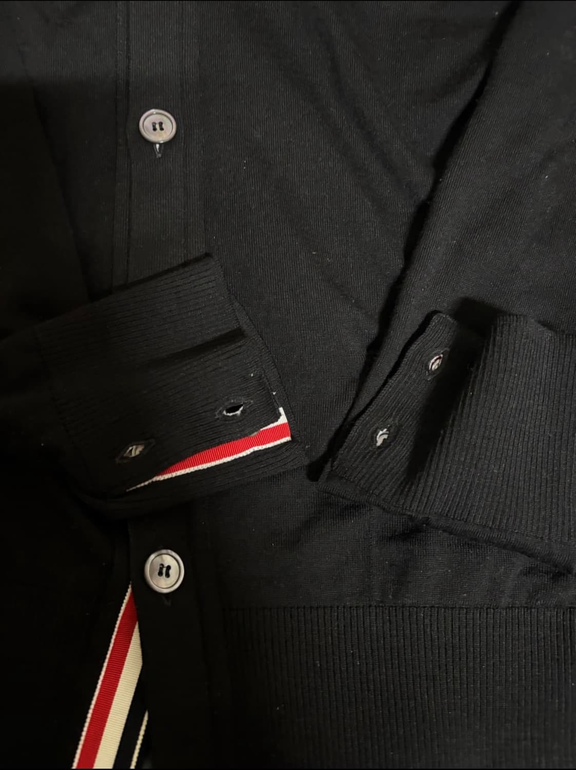 톰브라운 가디건 5사이즈 블랙 상품이미지4