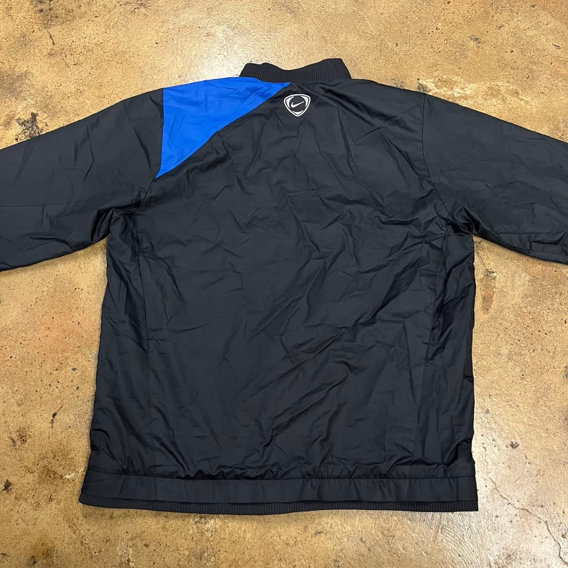 [정품/L] 나이키 블랙 블루 바람막이 자켓 b8 상품이미지4