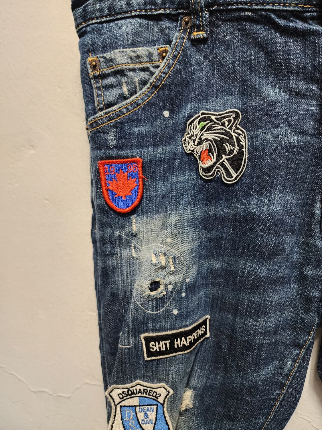 디스퀘어드2 패치 데님 청바지 상품이미지5