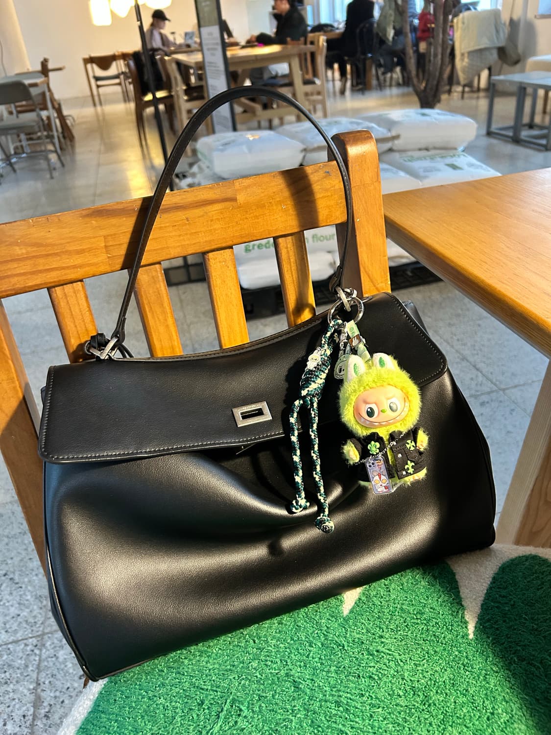 🐰미니라부부 내 마음속 비밀번호”V”커스텀키링 상품이미지4