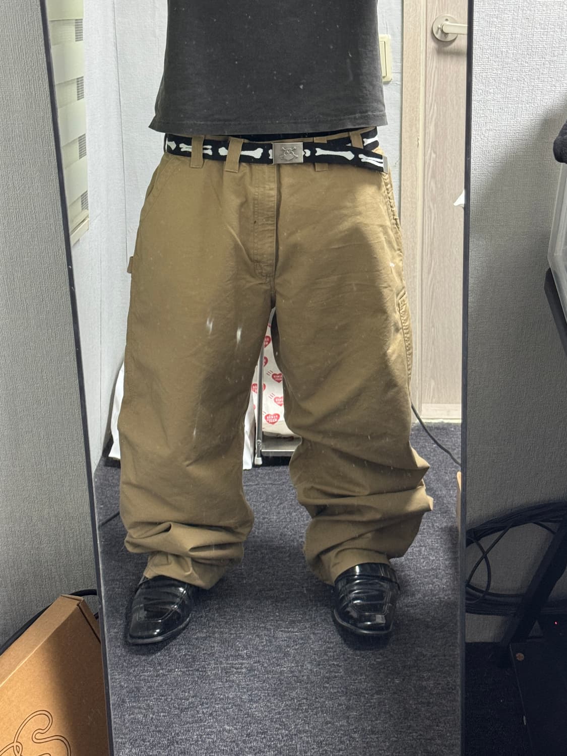 칼하트 빈티지 워크 팬츠 덩가리핏 44/34 상품이미지5