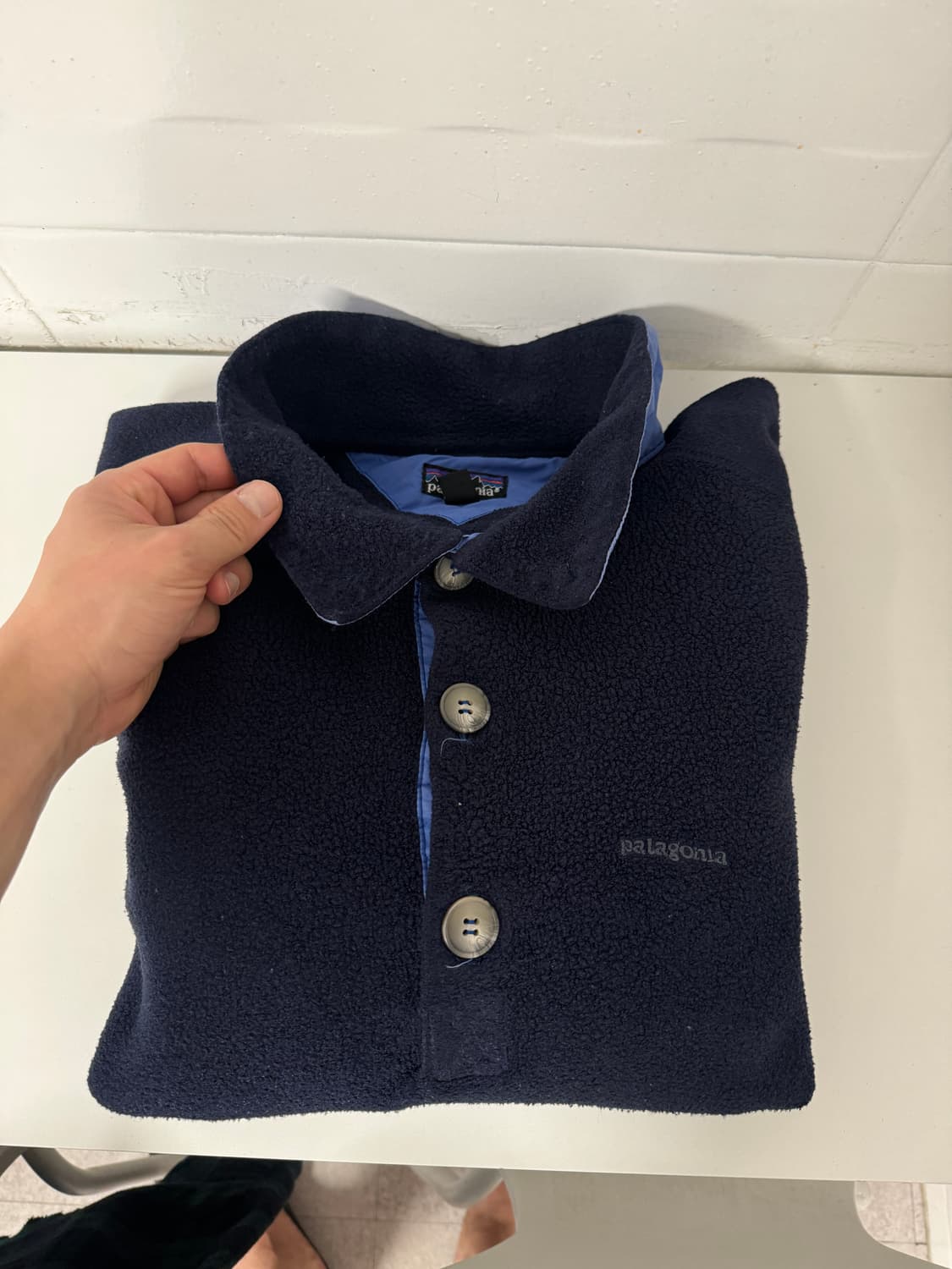 파타고니아 플리스 네이비 XL (L사이즈감)made in usa 상품이미지1