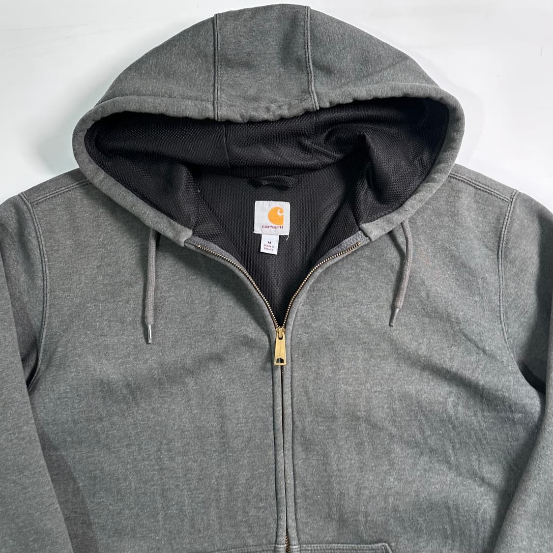 칼하트 써멀 그레이 후드집업 상품이미지2