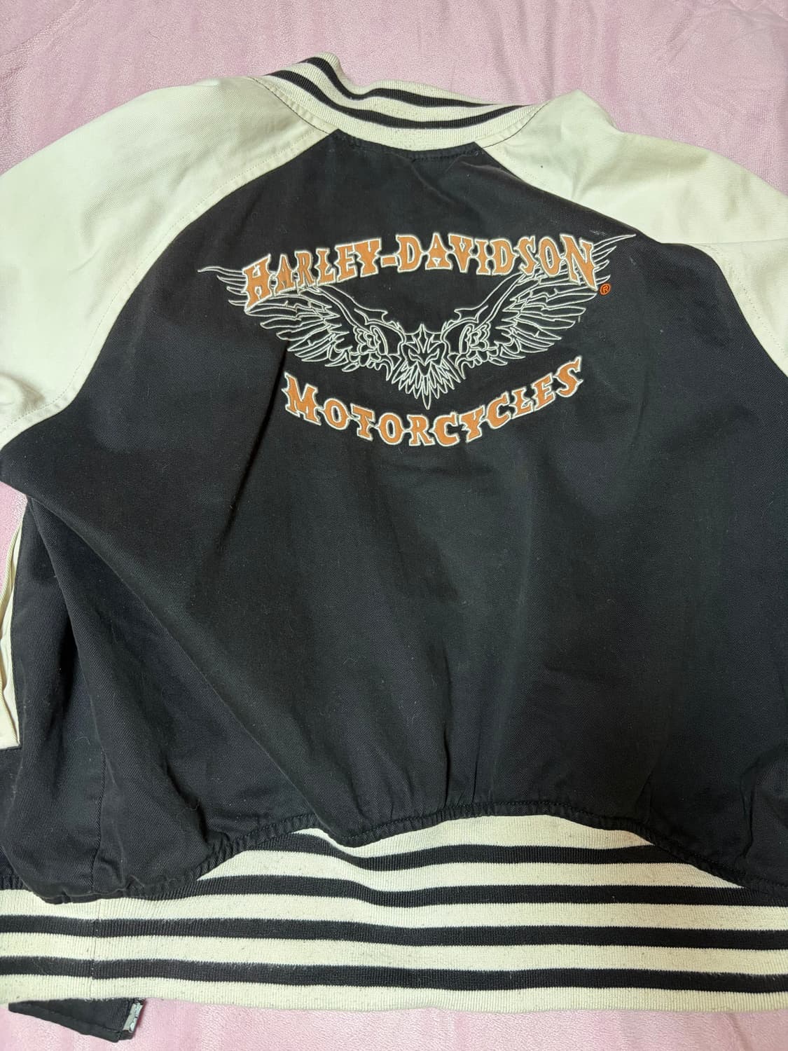2000년대 초반 빈티지 y2k 할리데이비슨 재킷 입니다 상품이미지4