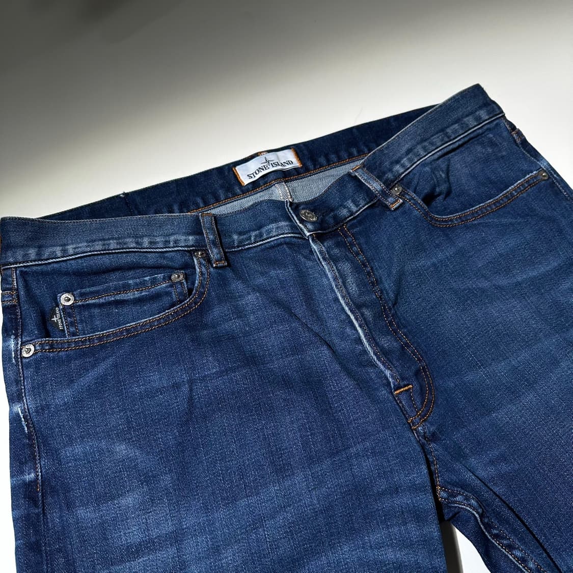 (매장판) 스톤아일랜드 백포켓 와펜 데님 팬츠 상품이미지6