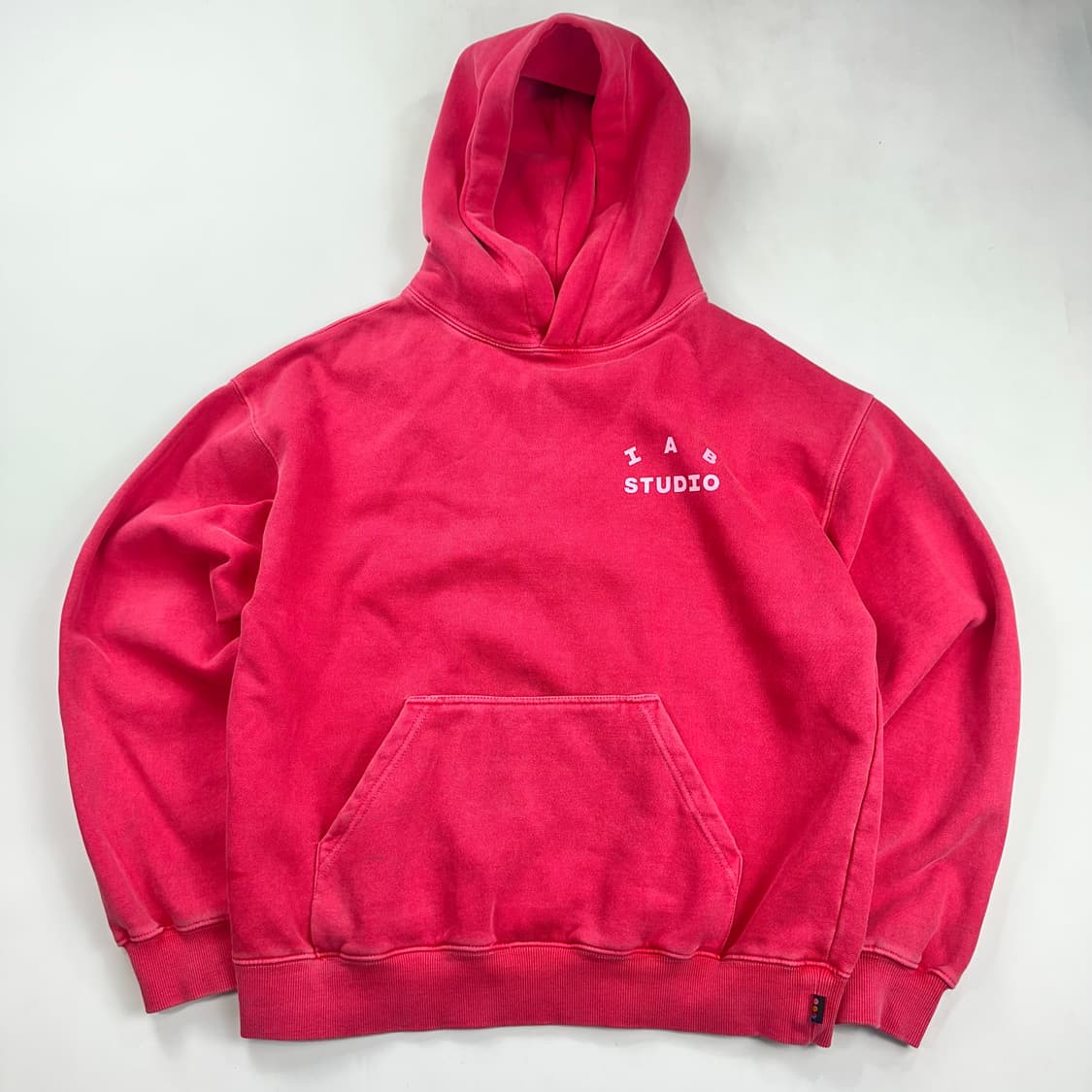 아이앱스튜디오 피그먼트 후드 핑크 상품이미지1