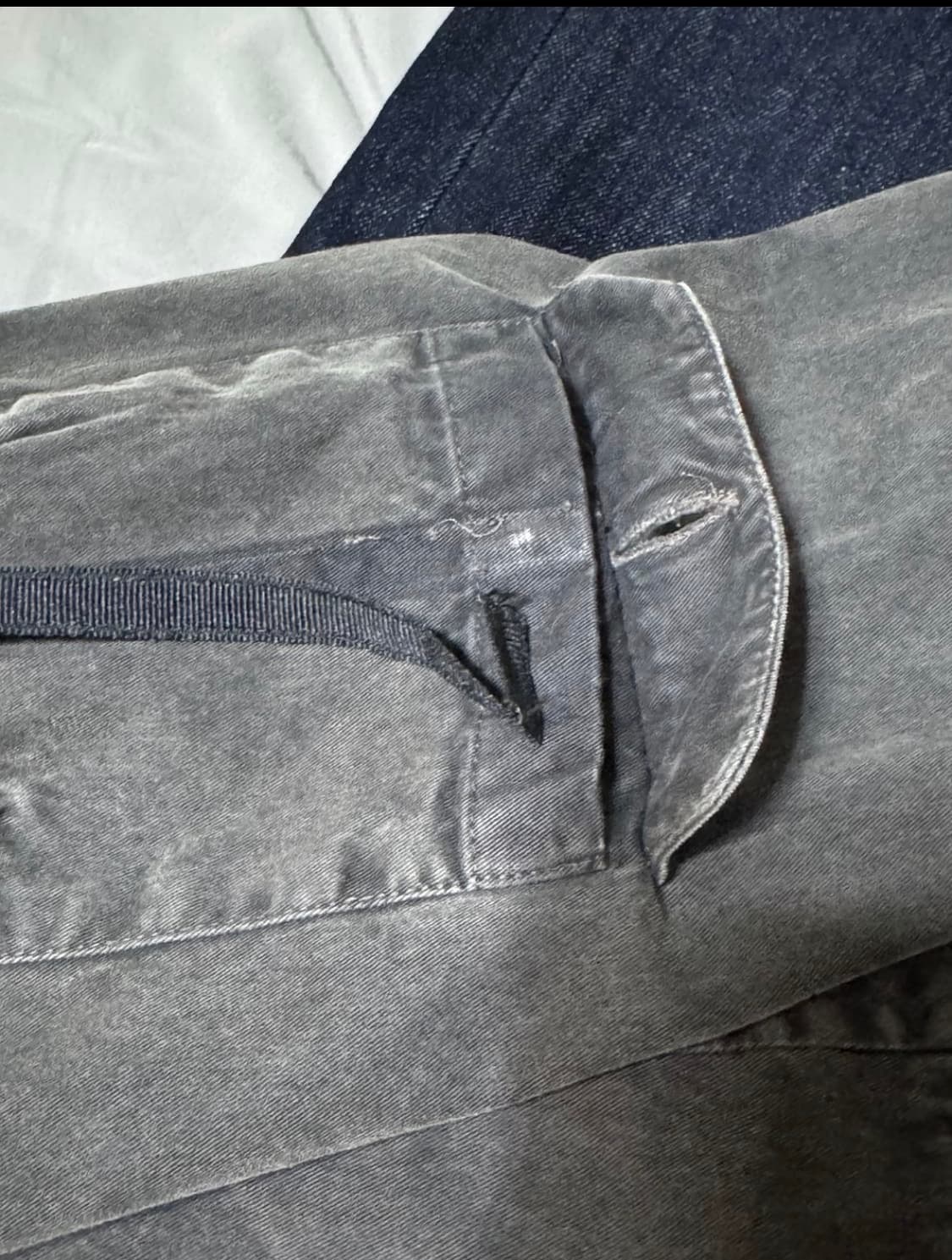 999 humanity 어드벤처 블리치드 봄버자켓 차콜 [2] 상품이미지10