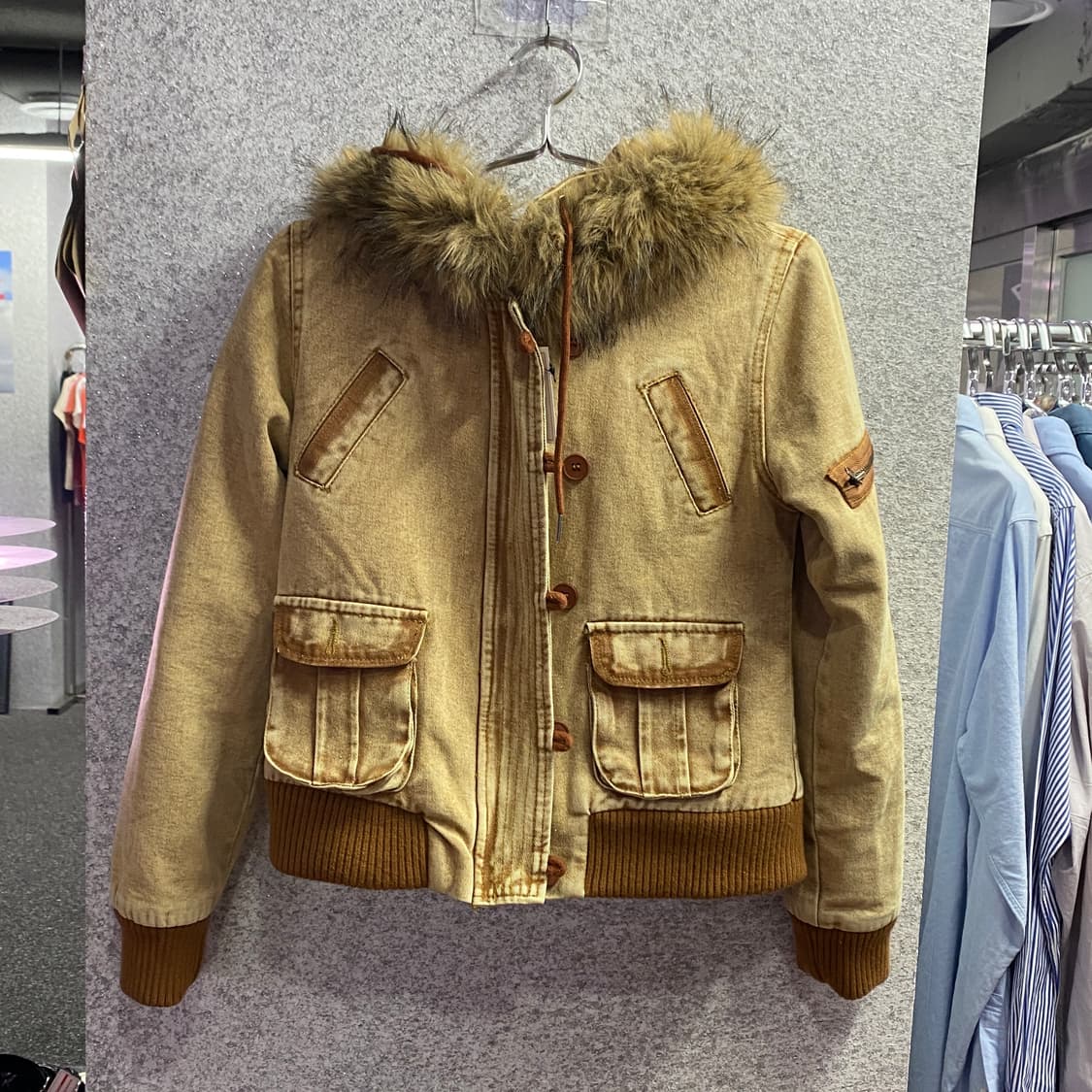 빈티지 멀티포켓 후드 자켓 B3280 상품이미지2