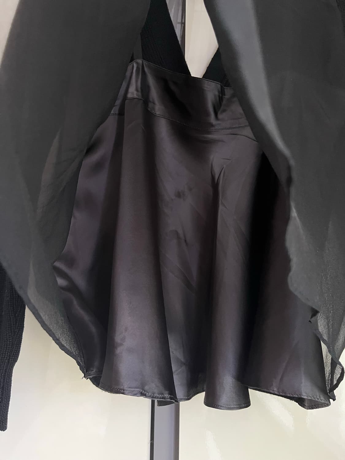 sacai luck 블랙 가디건 상품이미지3
