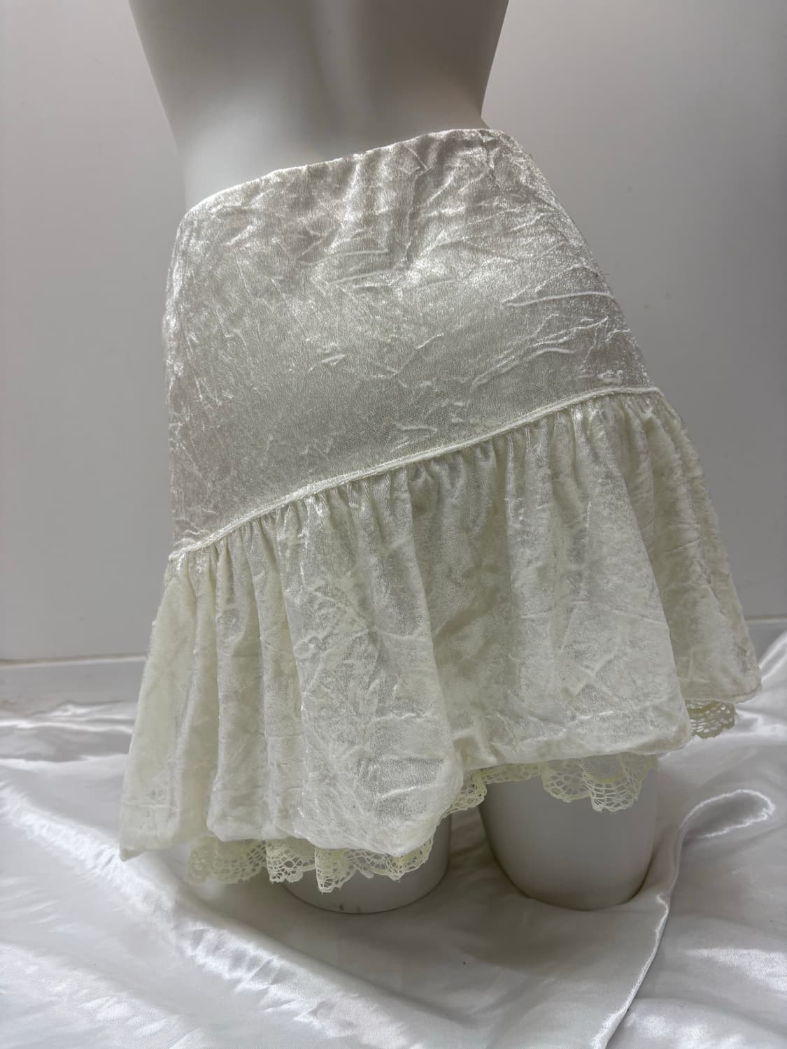 Tralala 벨벳 스커트 상품이미지3