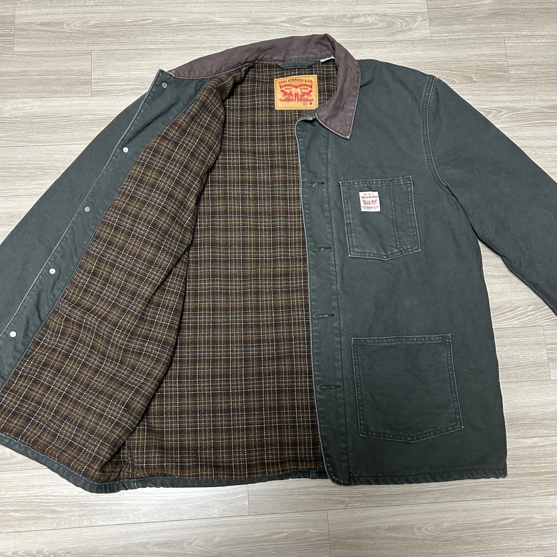 리바이스 버클리 라인드 초어 코트 자켓 상품이미지2