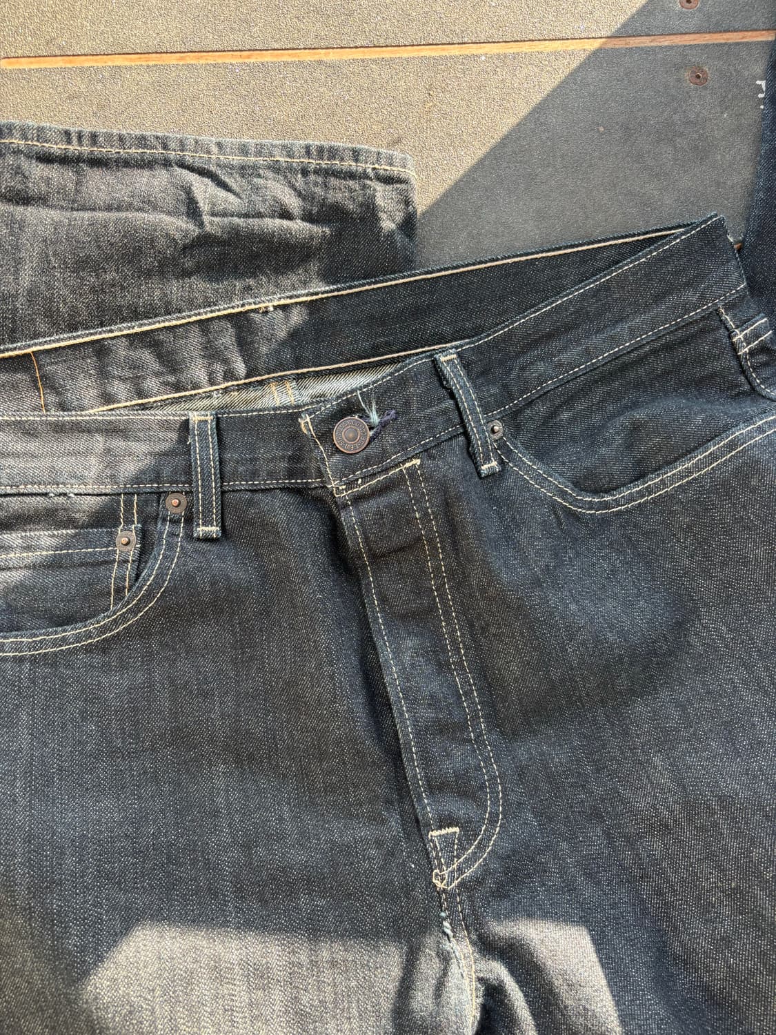 디키즈 흑청 밴딩 카펜터 팬츠 xl 상품이미지4