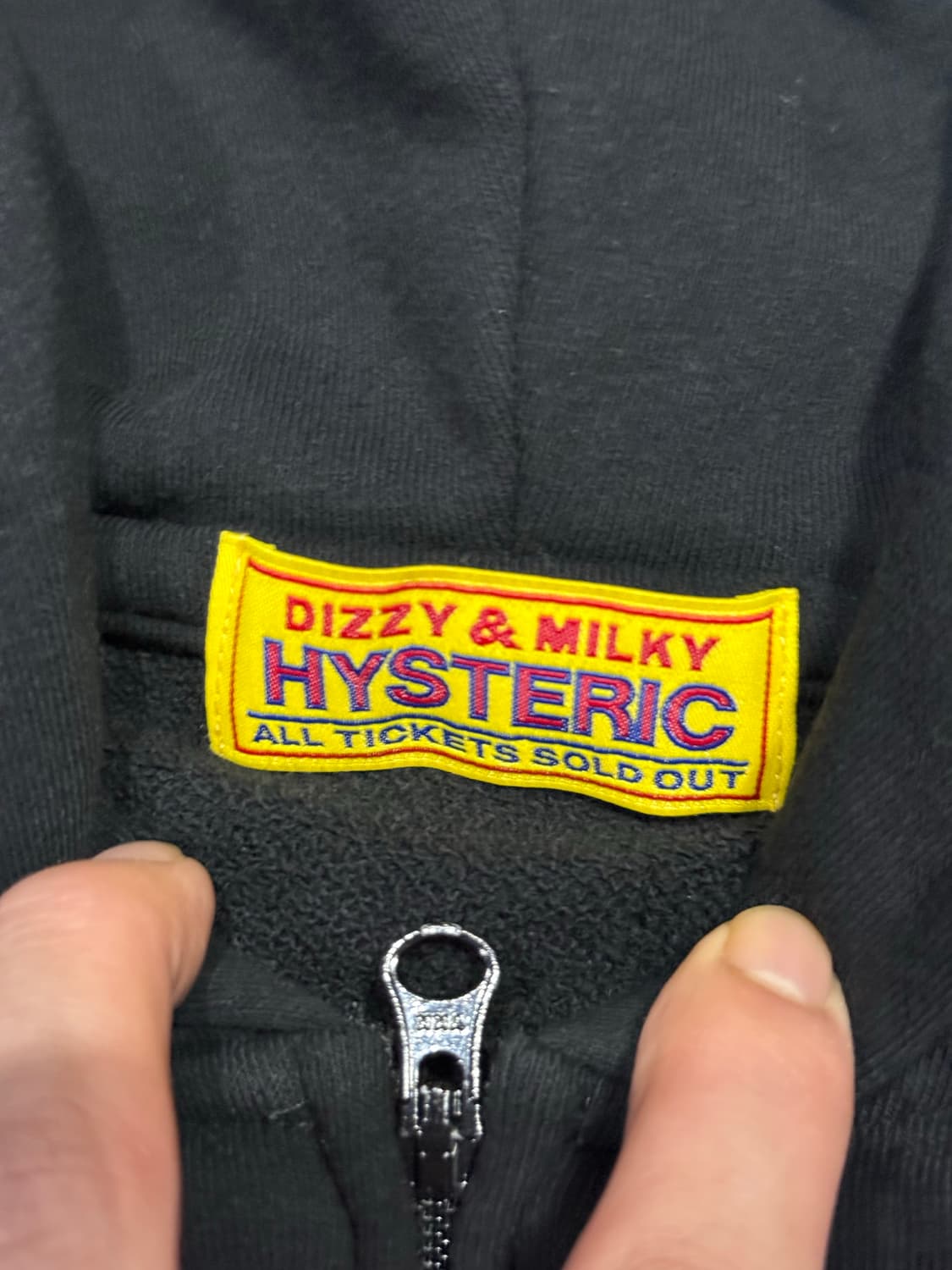 히스테릭 글래머 fuk i<hysteric 패치 후드 집업 자켓 상품이미지4