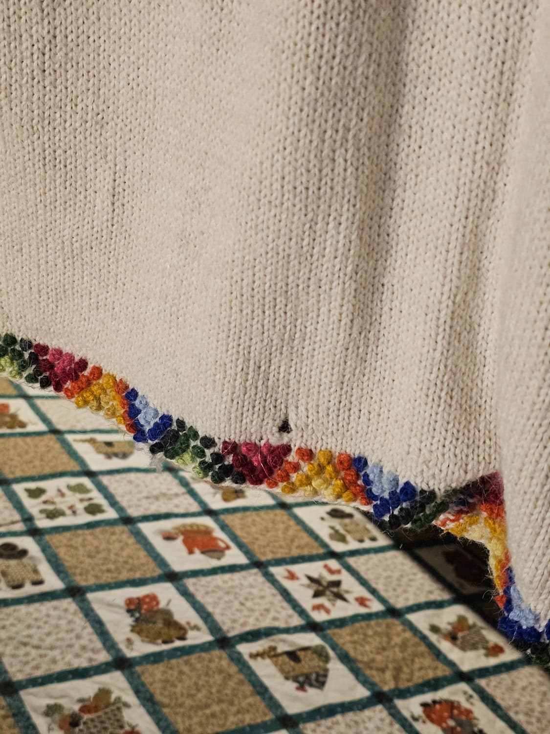 무지개떡 하구미 가디건 상품이미지3