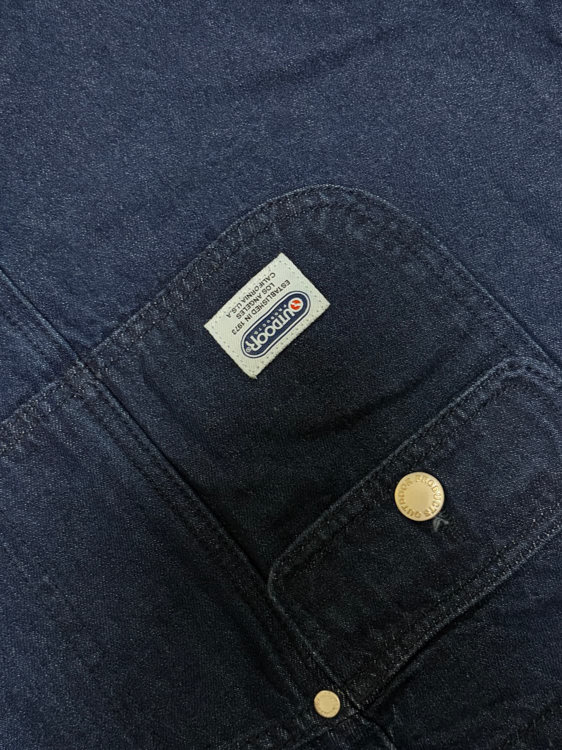 아웃도어프로덕츠 여성 데님 오버롤 스커트 DENIM OVERALL SKI 상품이미지5