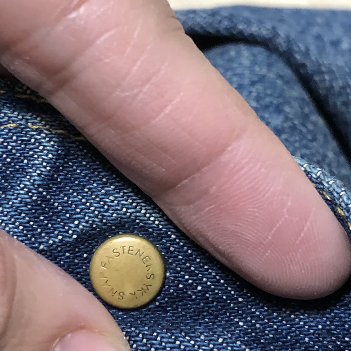 (31) SOE 일본제 하이엔드 테이퍼드 테이핑 데님 상품이미지3