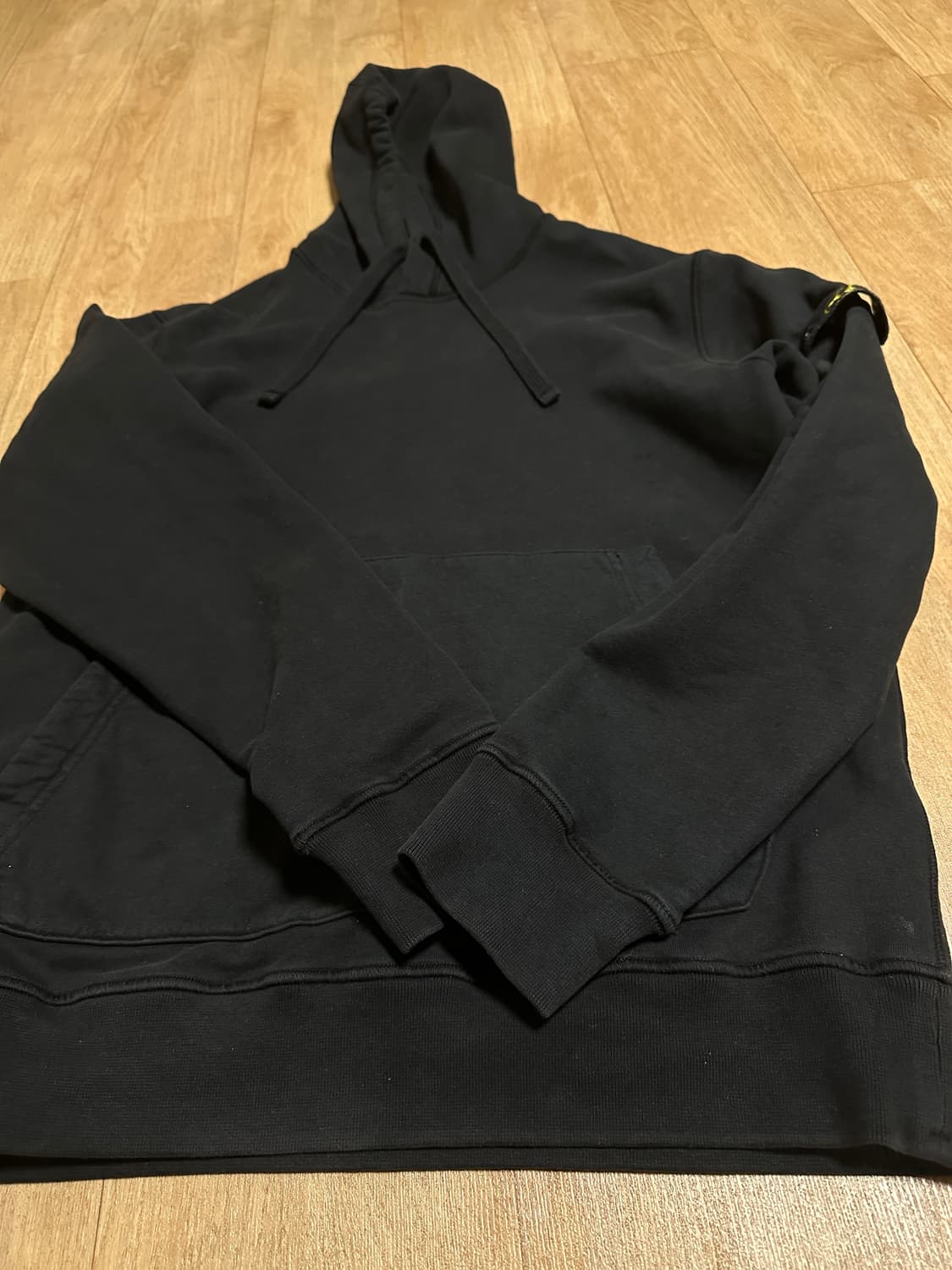 스톤아일랜드 스웨트셔츠 후드 블랙 XL 상품이미지3