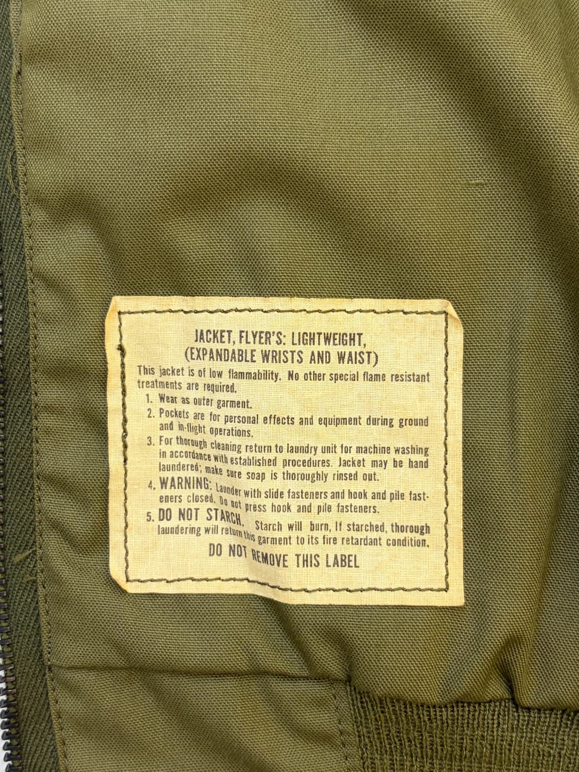 U.S ARMY 70’s 그린브라이어 CVC 탱커 자켓 상품이미지8