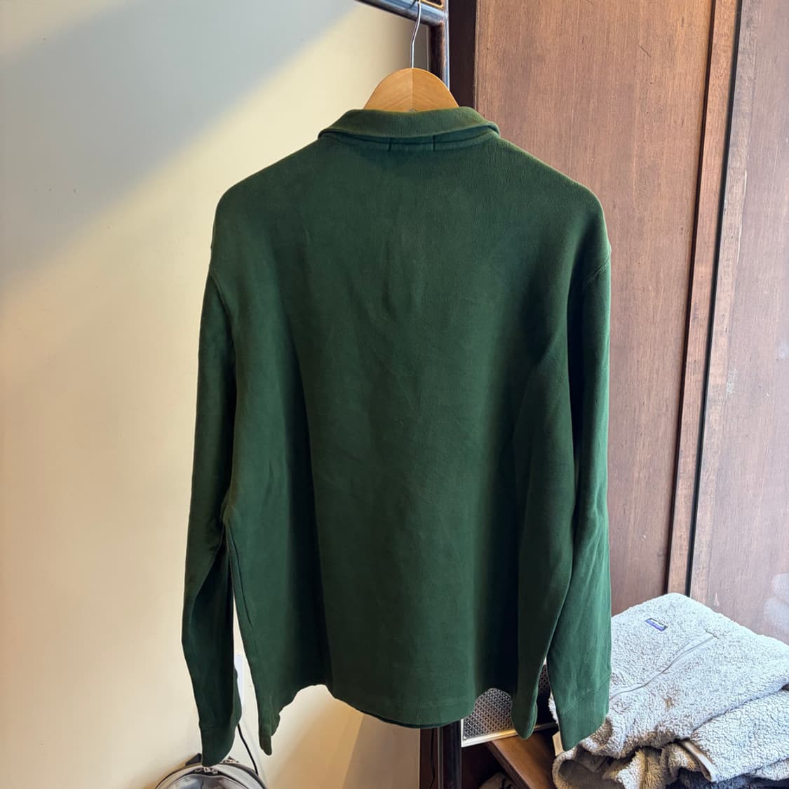 16351 - 폴로 랄프로렌 그린 반집업 니트  상품이미지7