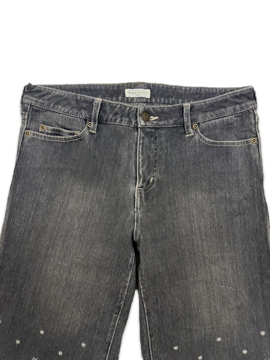 빈티지 자수 모리 하프팬츠 상품이미지3