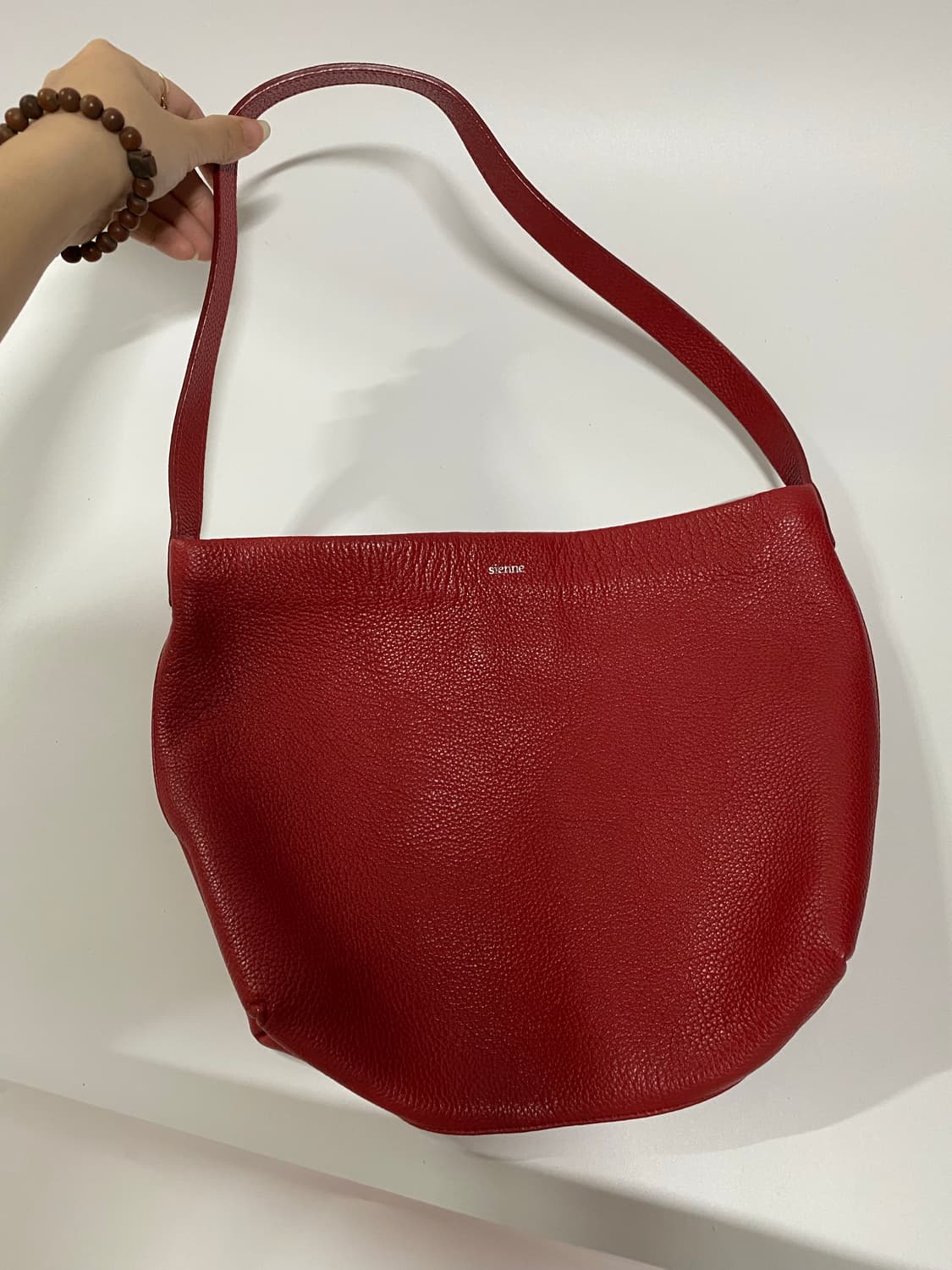 시엔느 Essay Bag 레드 숄더백 상품이미지1