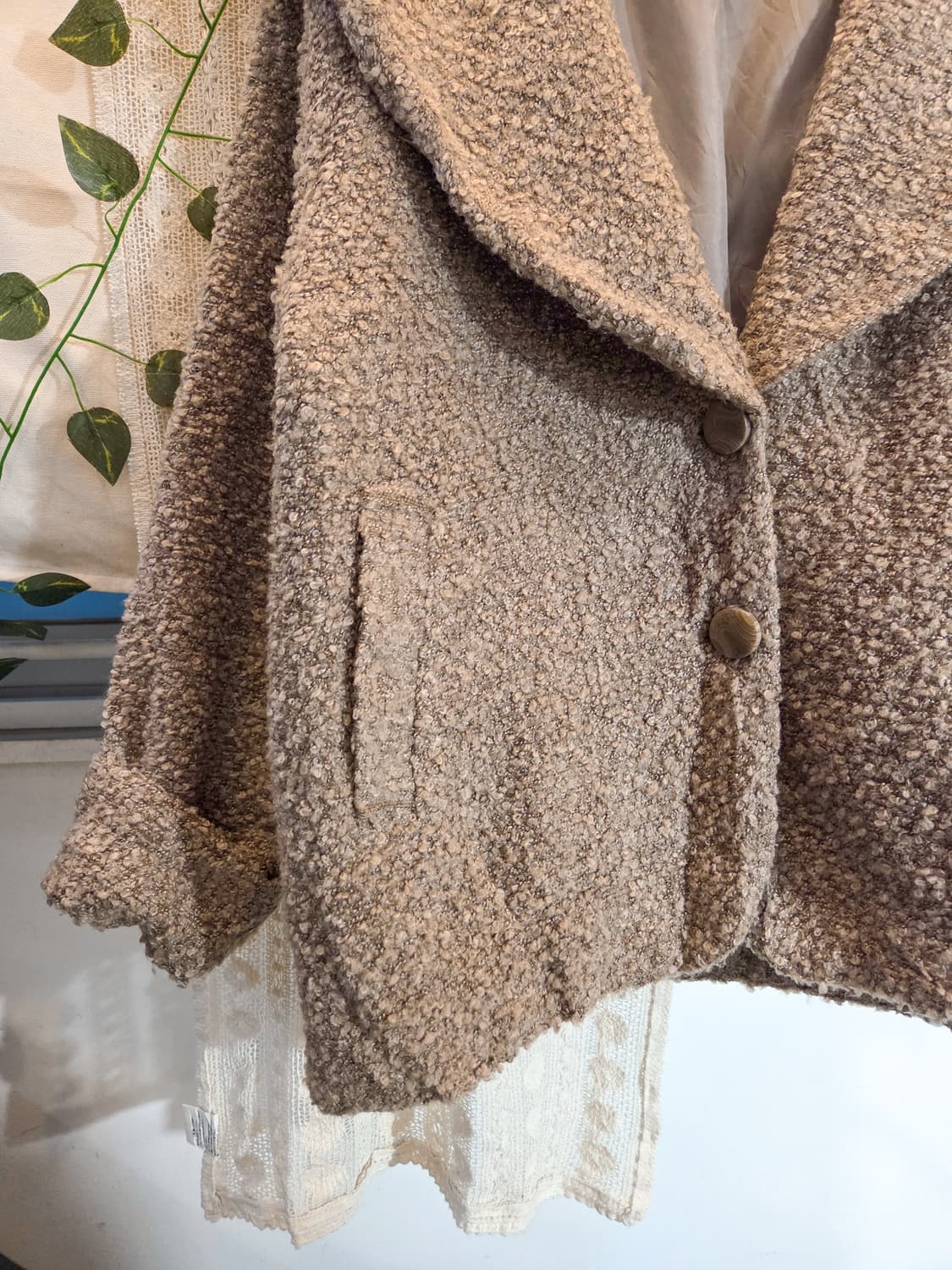 빅카라 부클 코트 상품이미지3