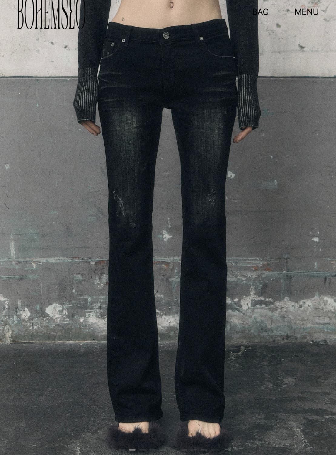 보헴서 다크니스 부츠컷 진 상품이미지1