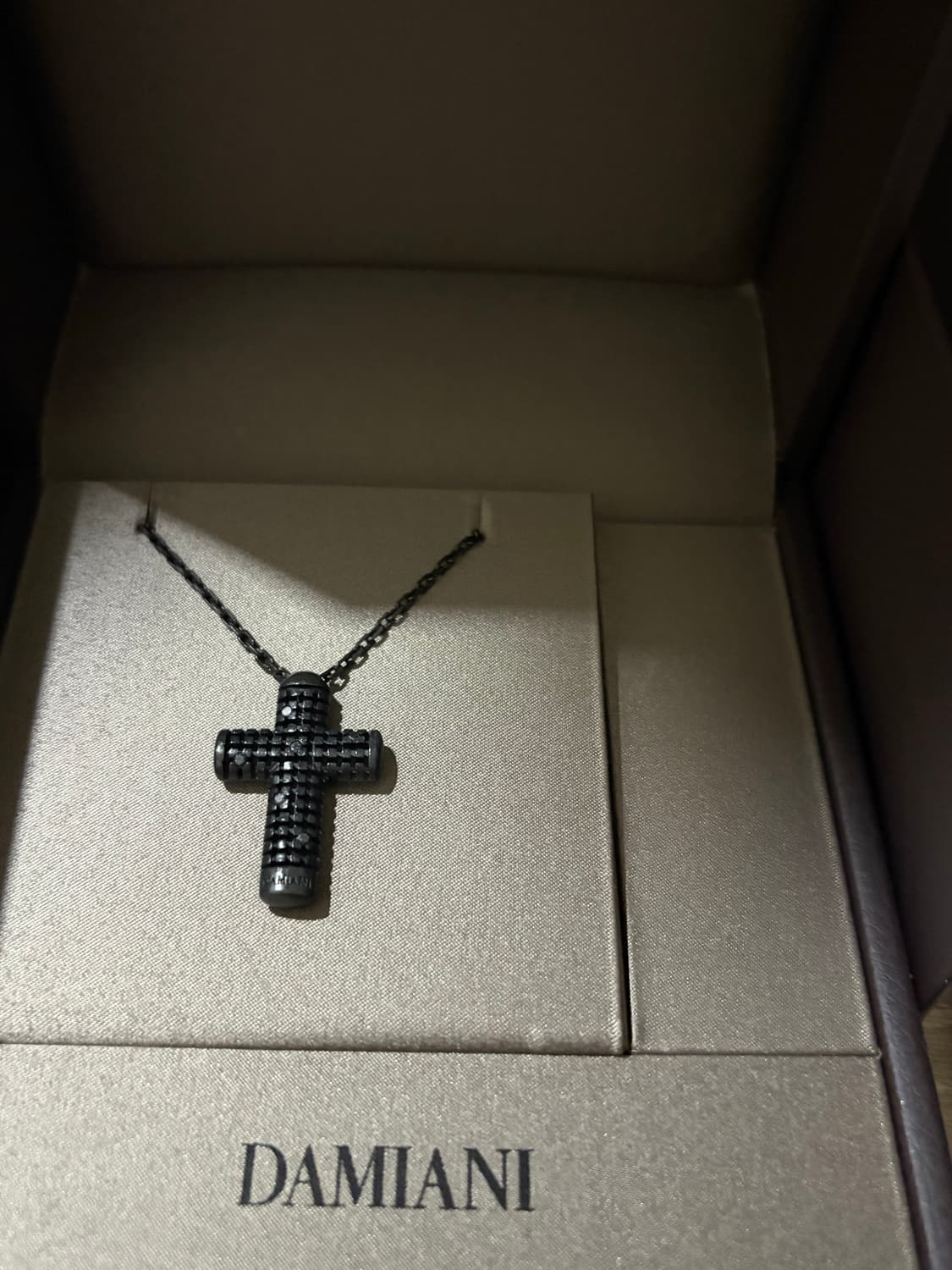 DAMIANI 메트로폴리탄 다이아몬드 네클리스 블랙 상품이미지2