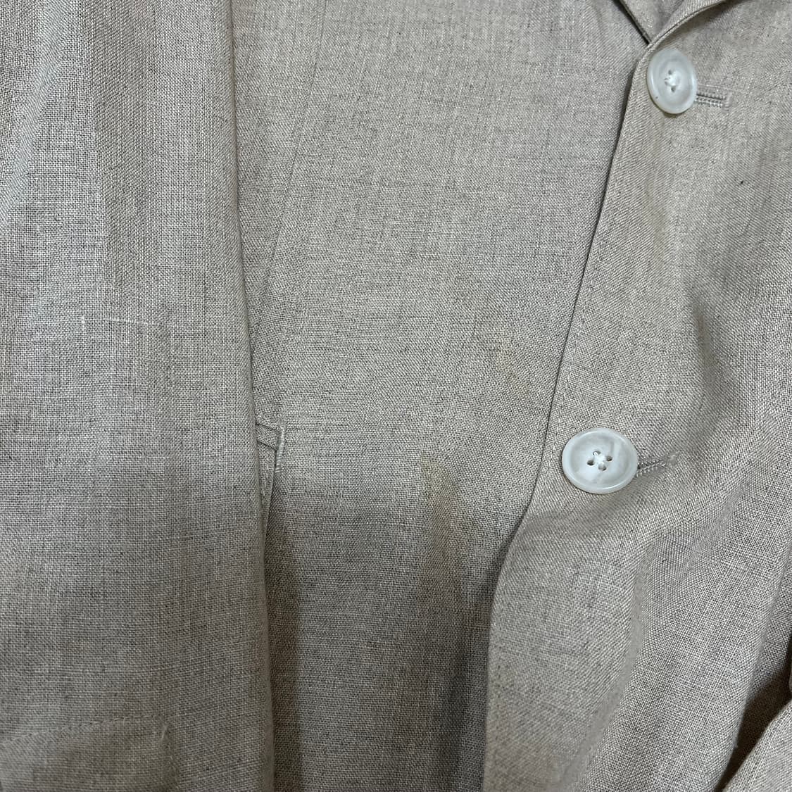 린넨 블레이저 자켓 XL/105 상품이미지7