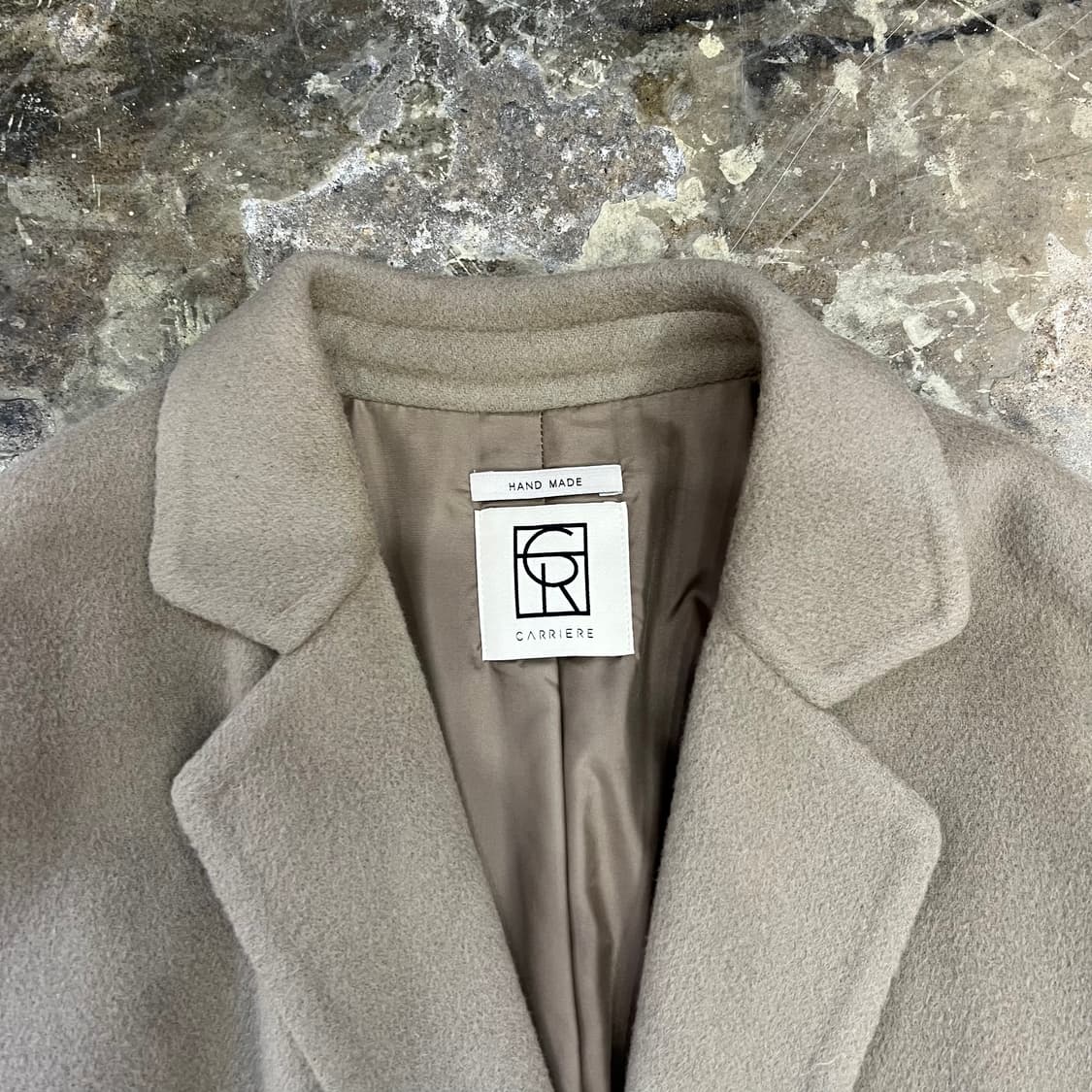 F) 케리에르 핸드메이드 캐시미어 코트 상품이미지3