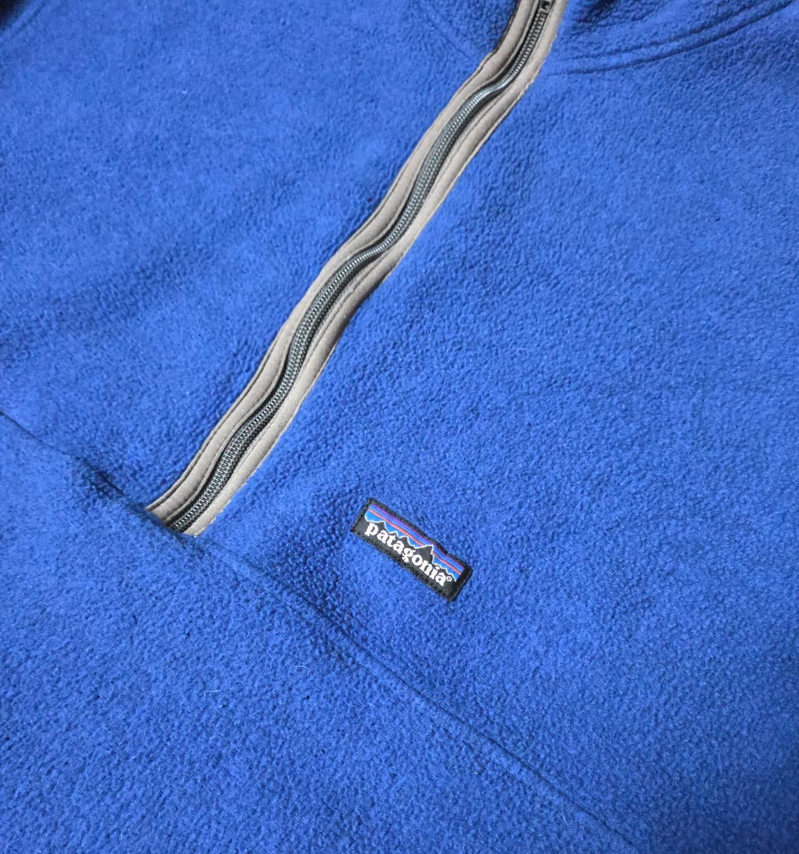 (XL)파타고니아 블루 머수피얼 신칠라 하프집업플리스 마수피얼 상품이미지4