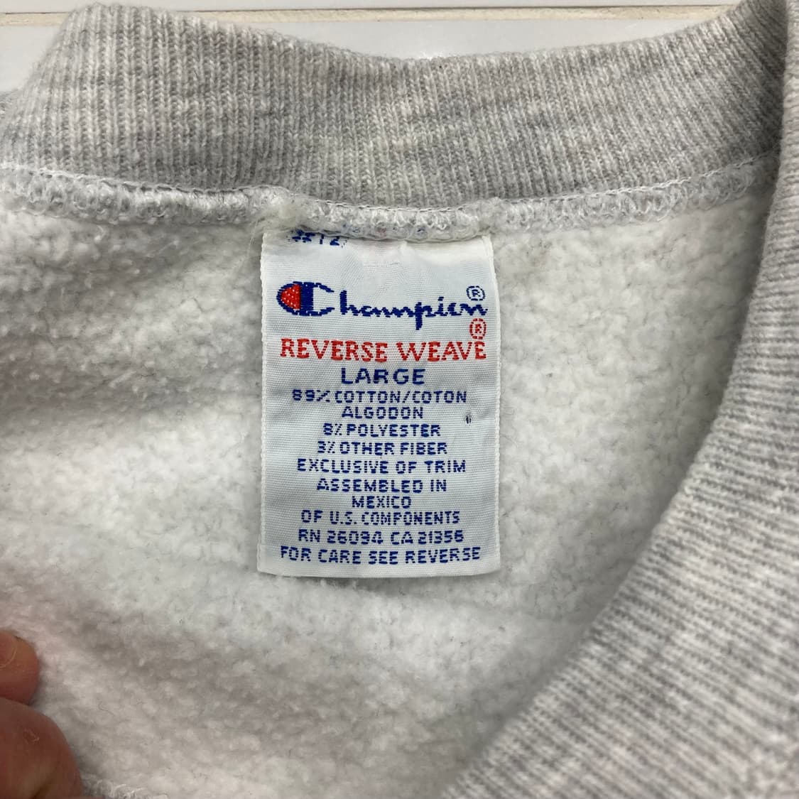 80-90s 챔피온 리버스 위브 스웻셔츠 상품이미지3