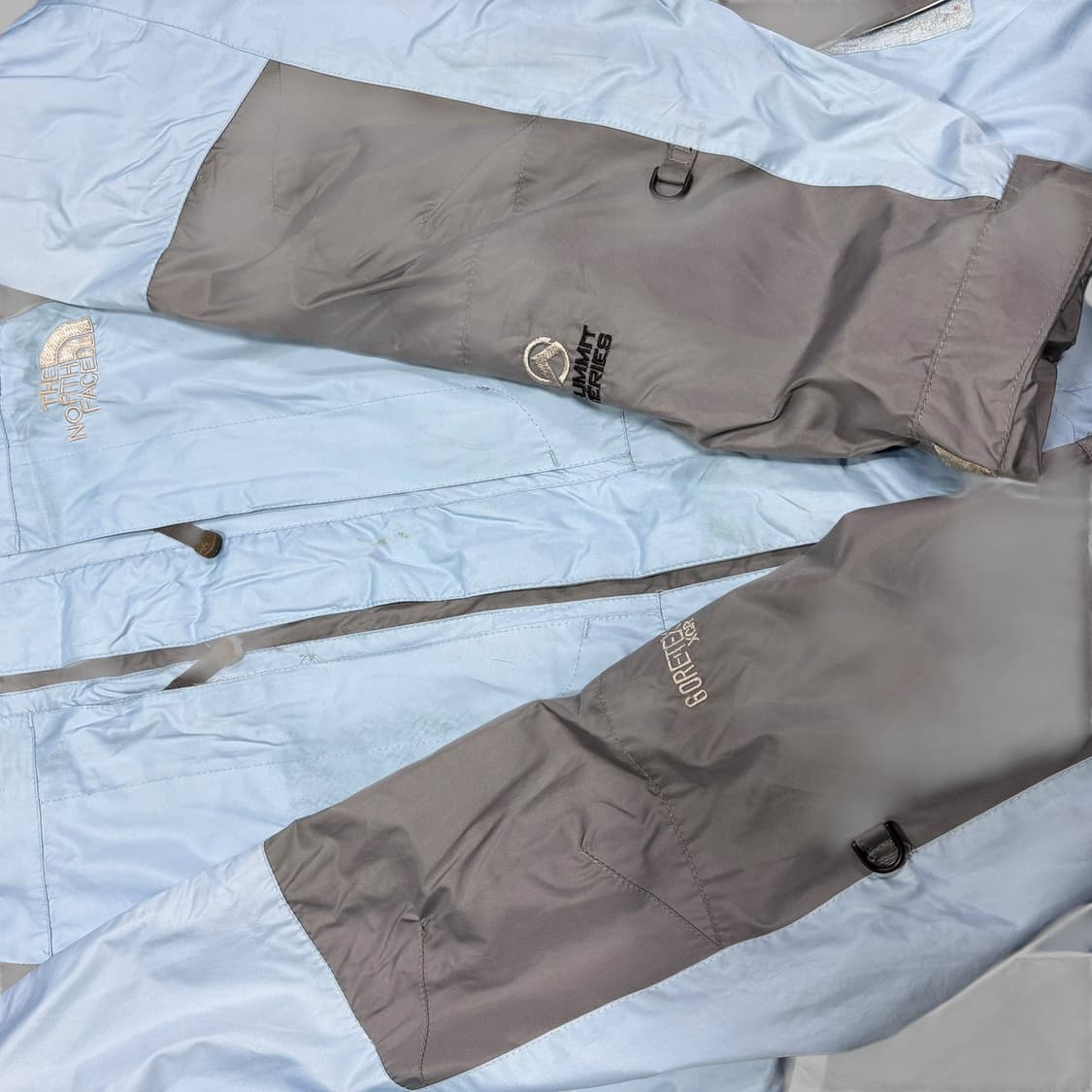 XL 노스페이스 하늘색 써밋시리즈 바람막이 자켓 상품이미지4