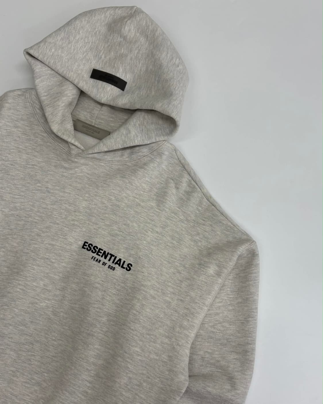 [L] 피어오브갓 에센셜 라이트 오트밀 후드티 스웻 셔츠 상품이미지6