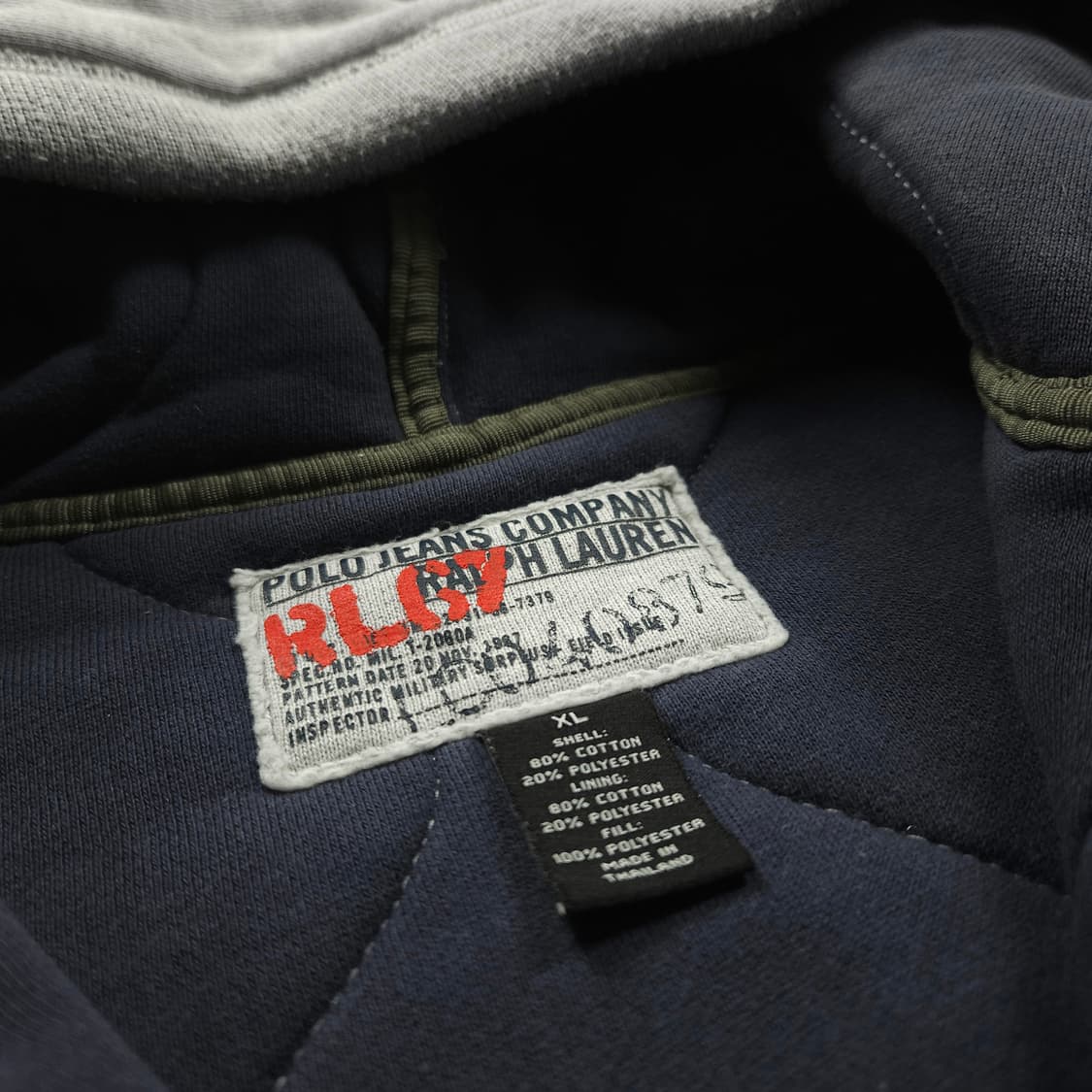 폴로 랄프로렌 아메카지 퀼팅 후디 점퍼 (XL) 상품이미지6