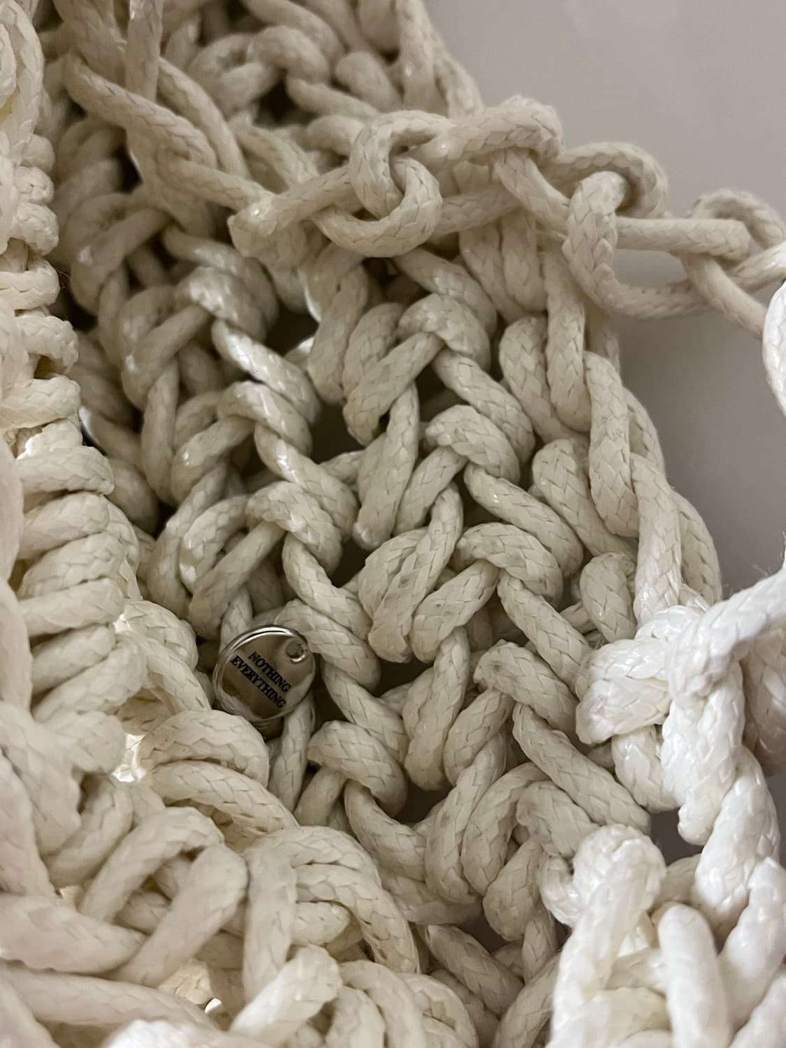 낫띵에브리띵 rectangle bag 아이보리 상품이미지5