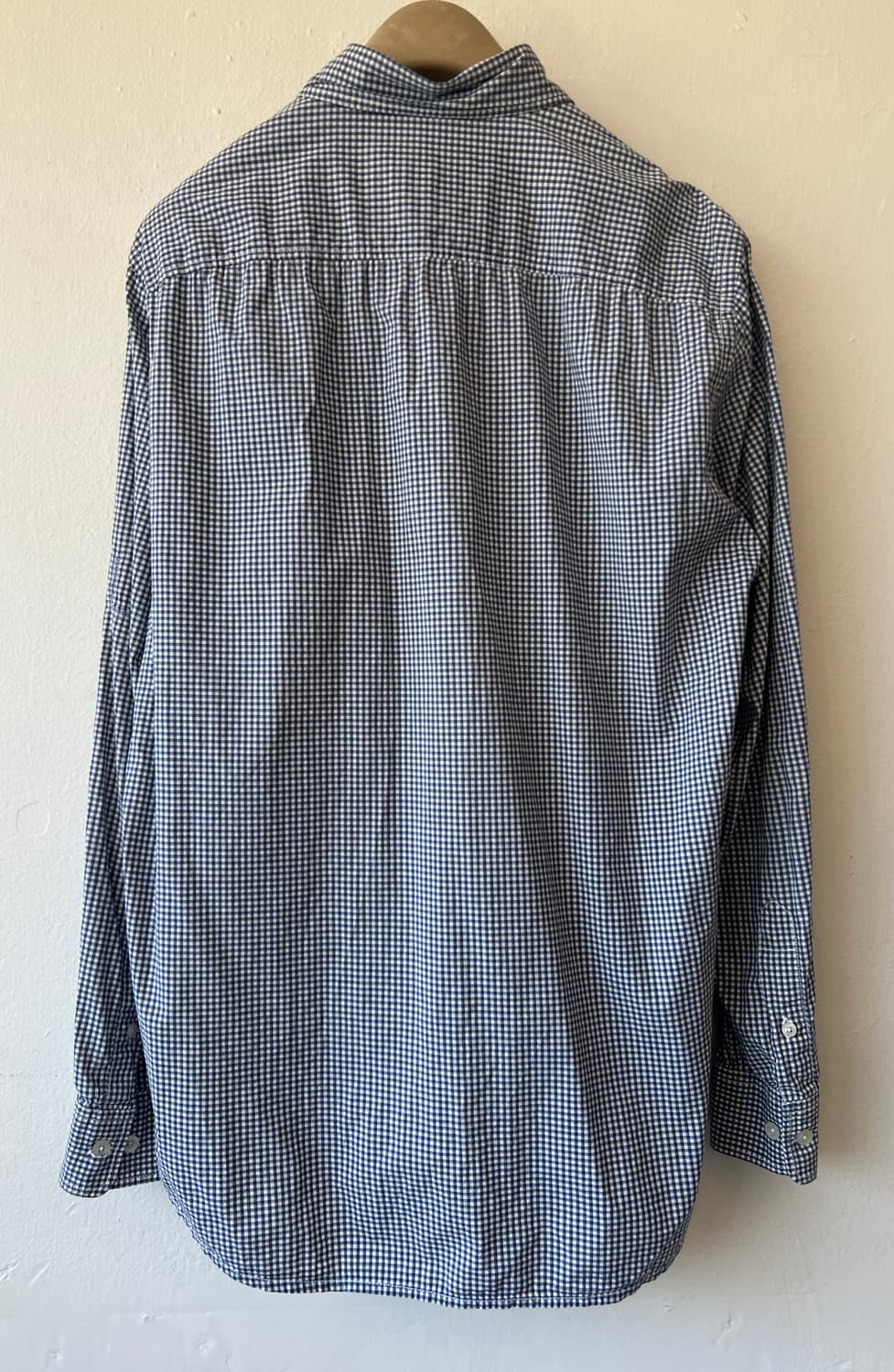 라코스테 남성 네이비체크 코튼긴팔셔츠
 상품이미지8